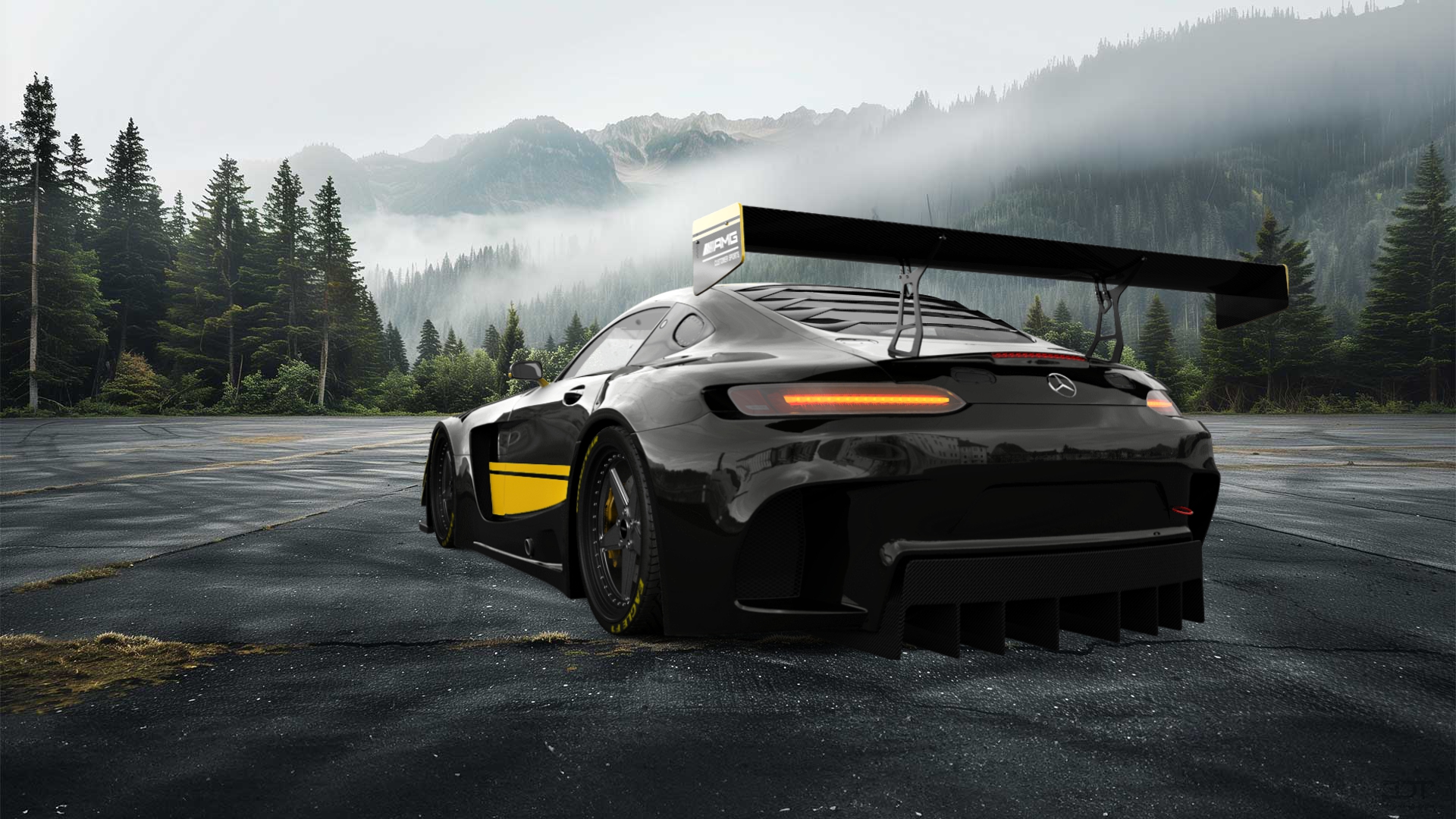 Mercedes AMG GT 2 door fastback coupe 2016