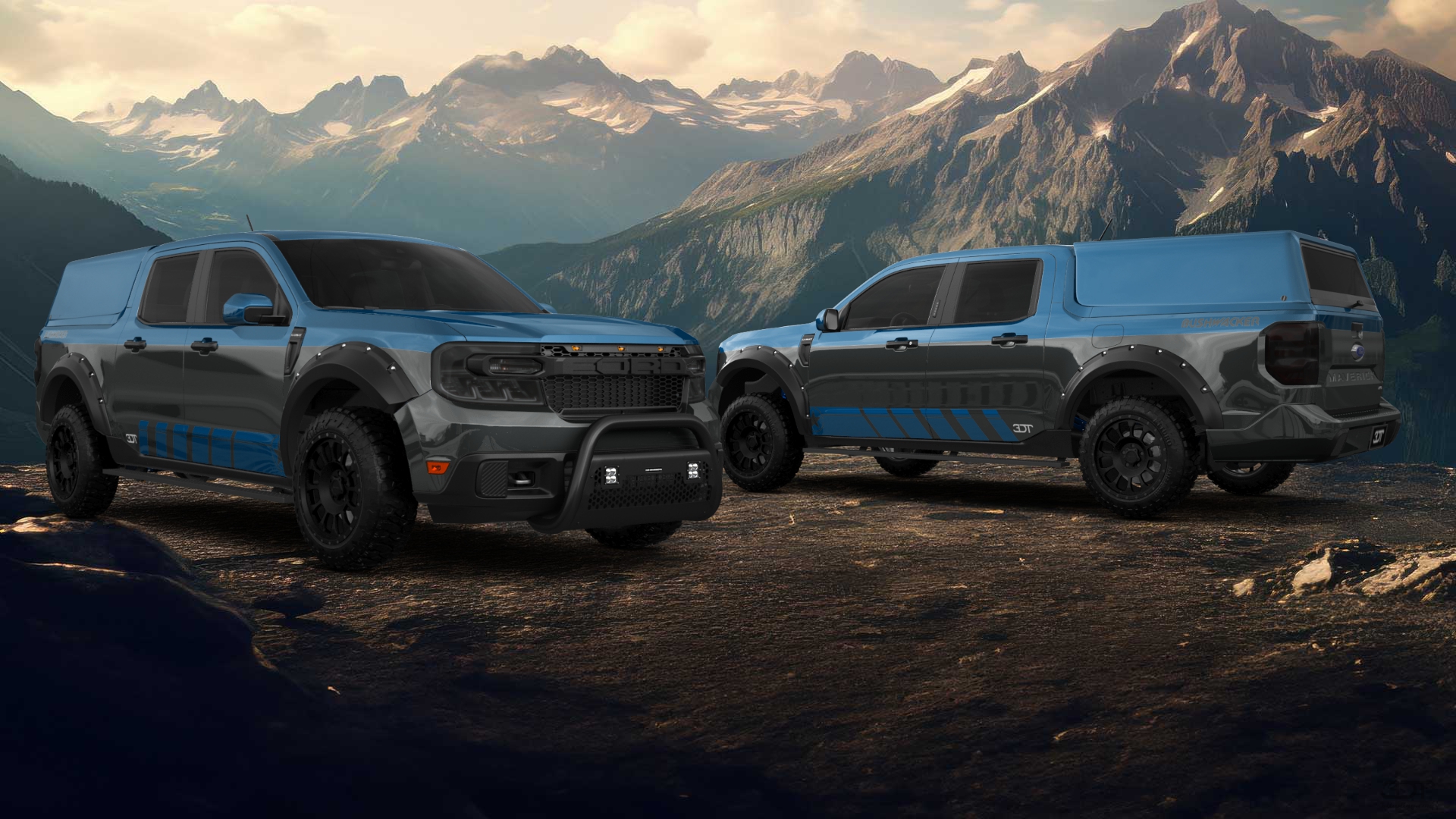 Ford Maverick 4 Door pickup truck 2022 tuning