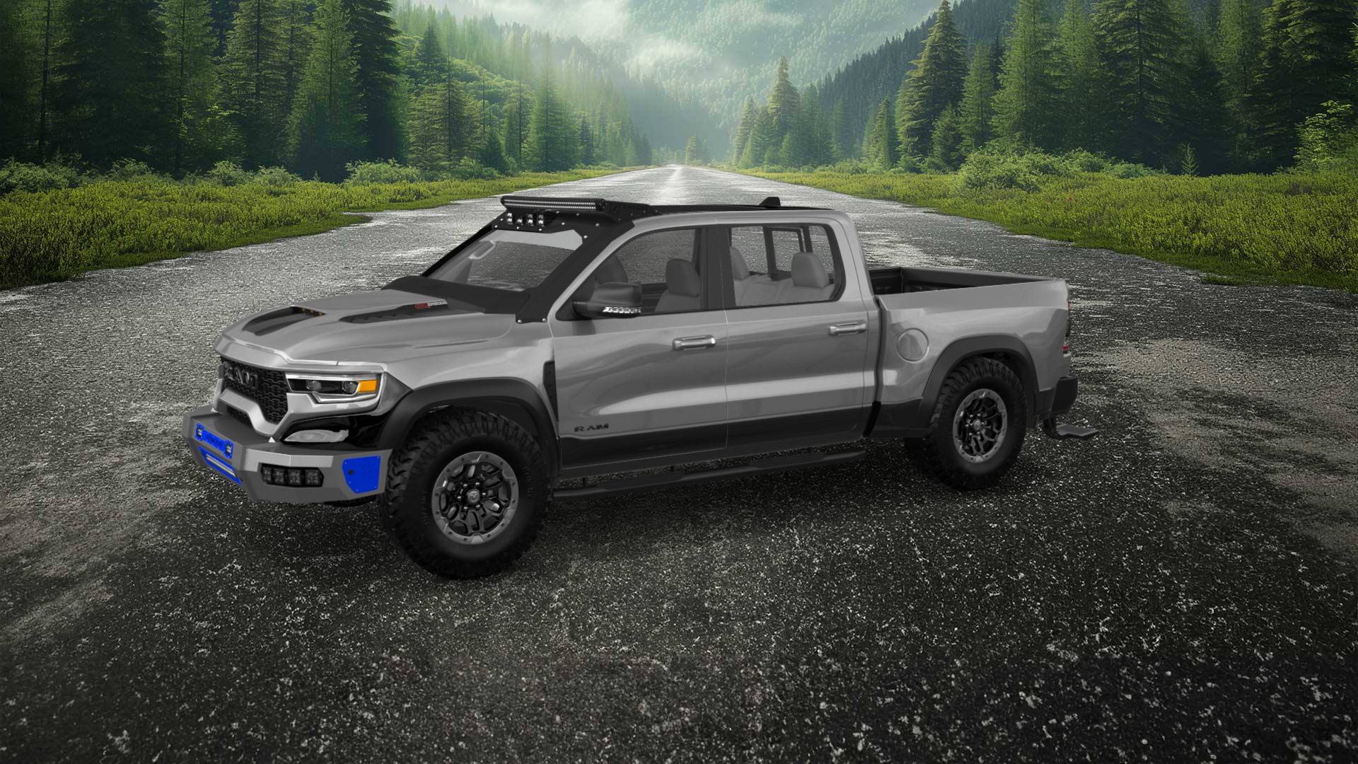 Dodge Ram 1500 TRX 4 Door pickup truck 2021 tuning