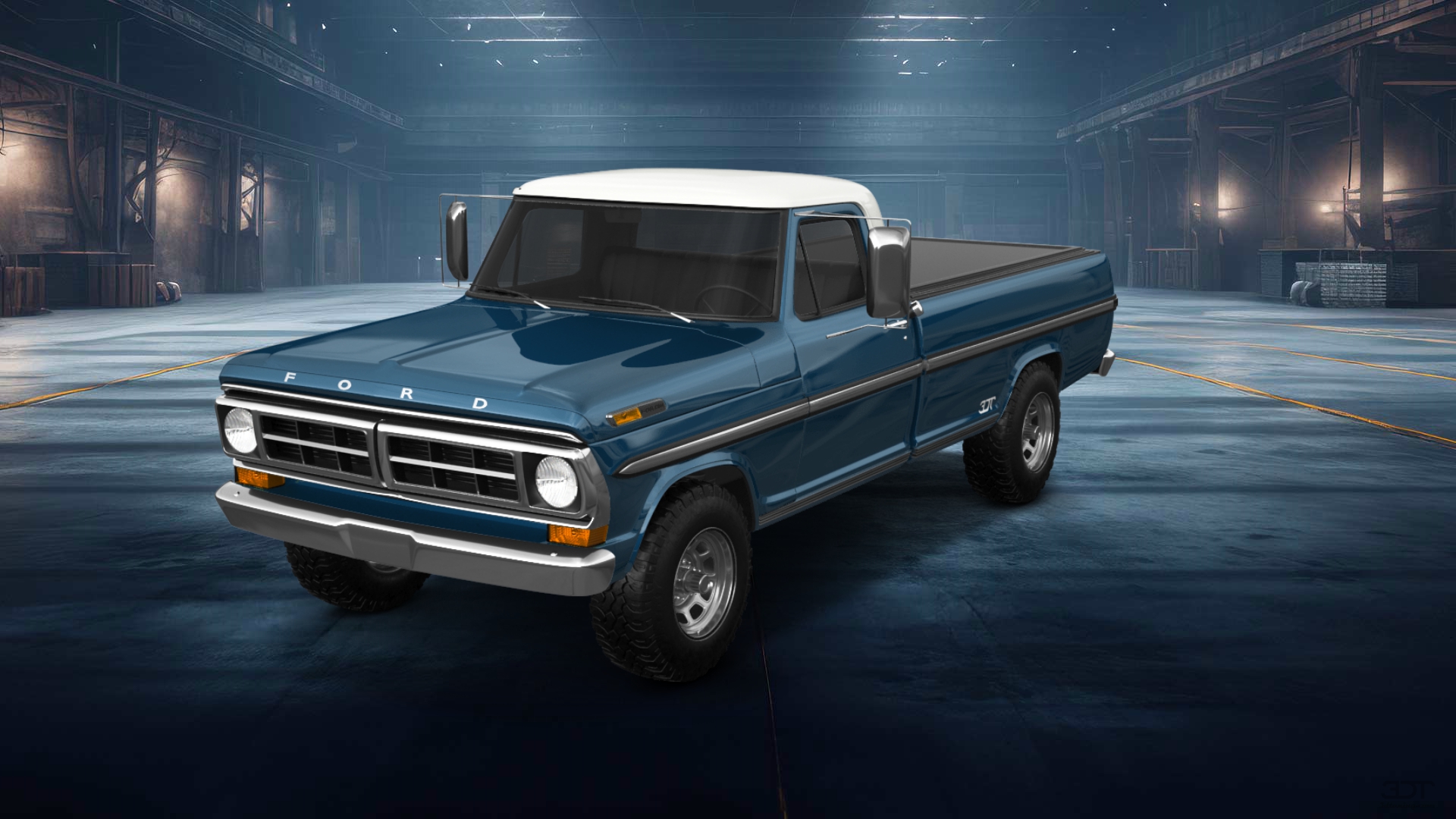 Ford F-250 2 Door pickup truck 1971