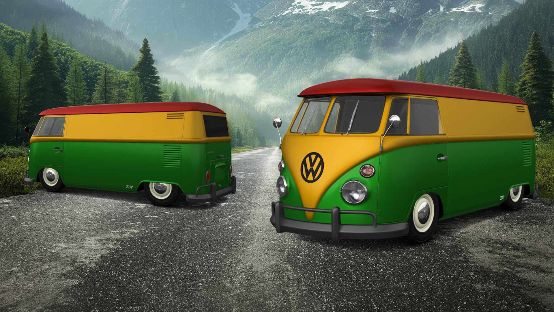 Volkswagen T1 Van 1950 tuning