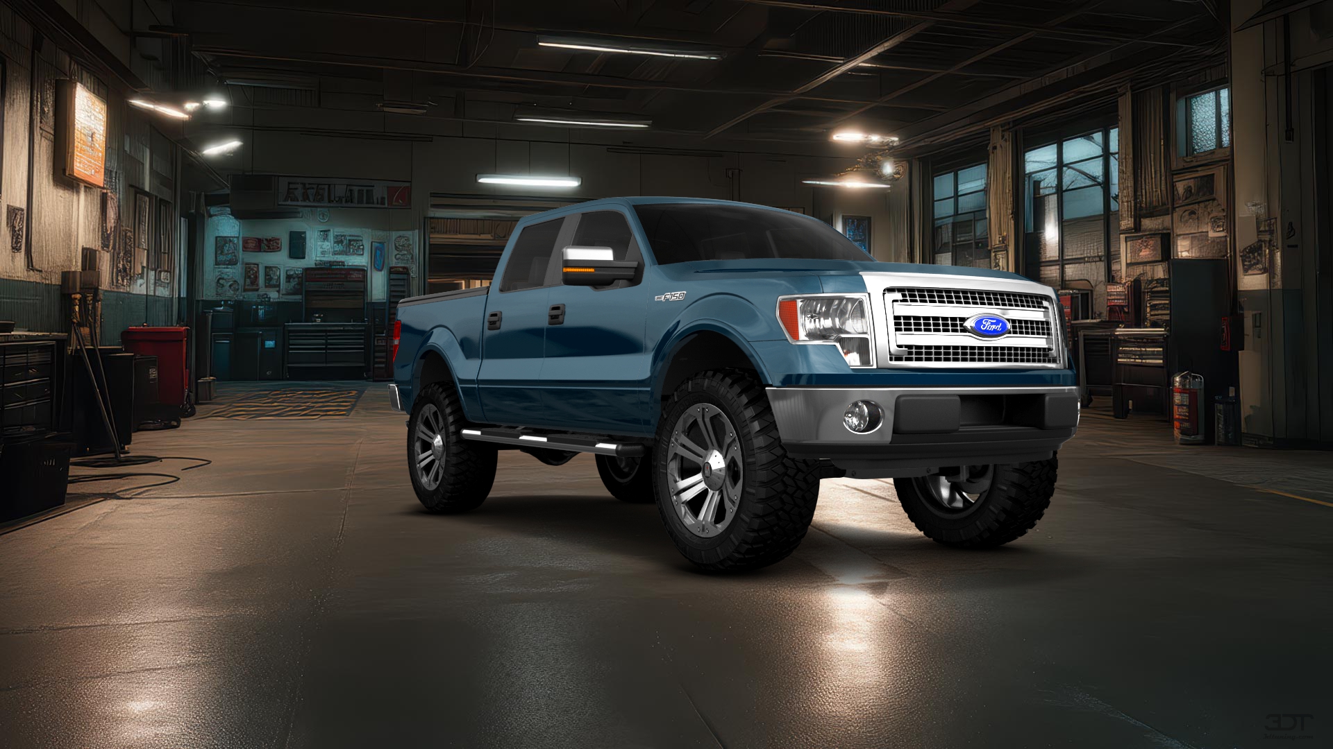 Ford F-150 Crew Cab 4 Door pickup truck 2013 tuning