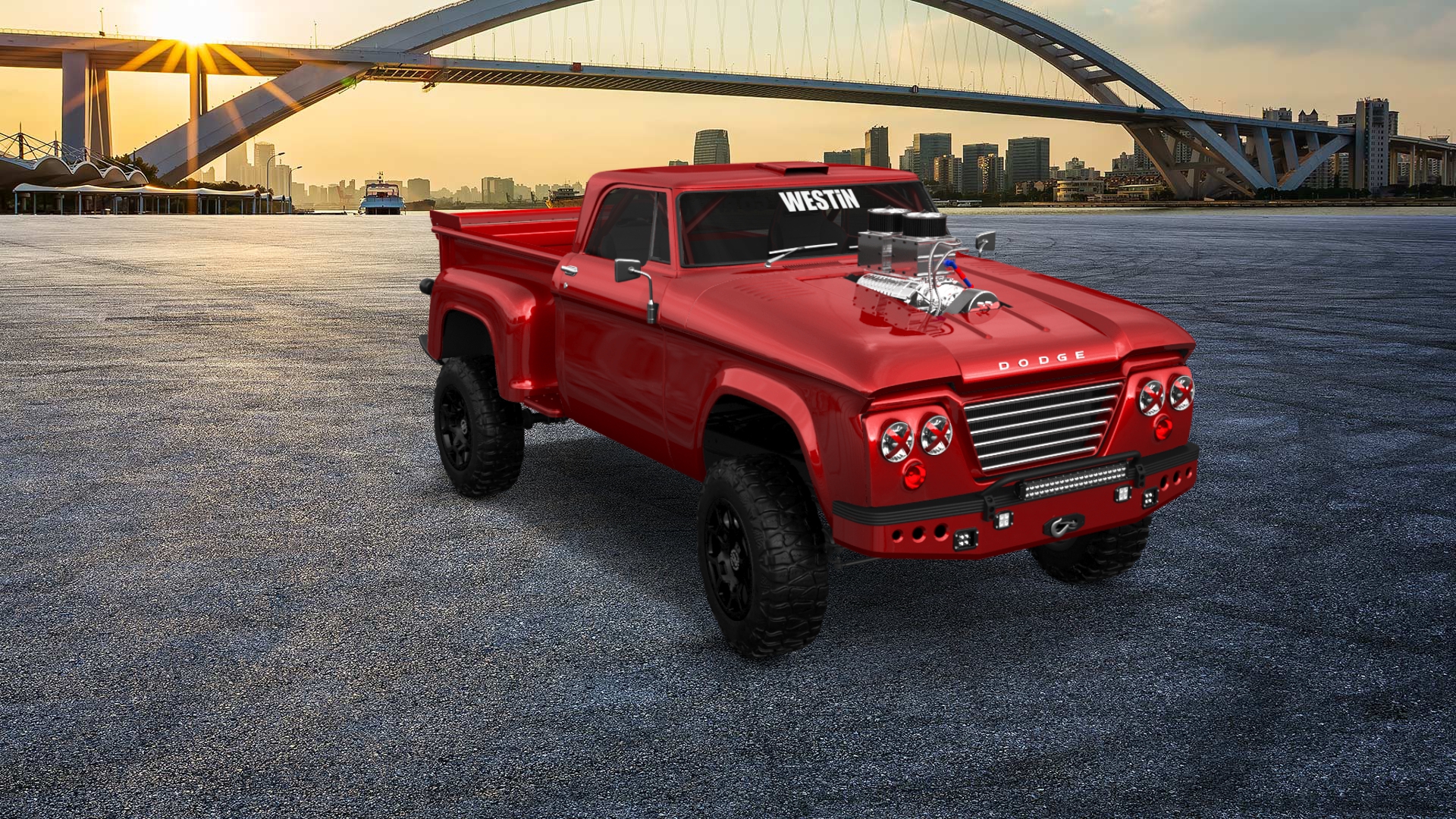 Dodge D-100 Stepside 2 Door pickup truck 1961