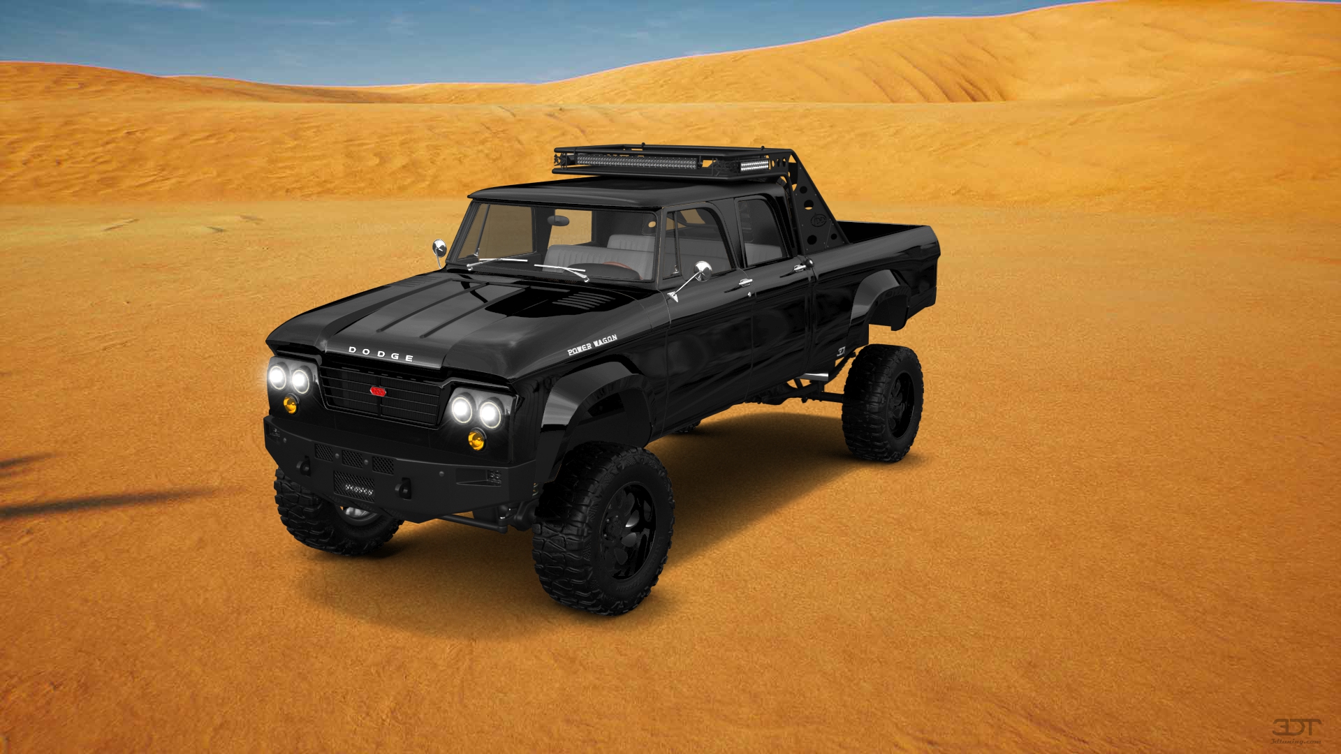 Dodge Power Wagon 4 Door pickup truck 1964