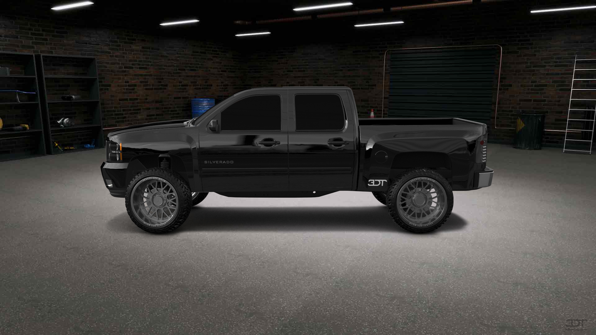 Chevrolet Silverado 1500 Crew Cab 4 Door pickup truck 2007