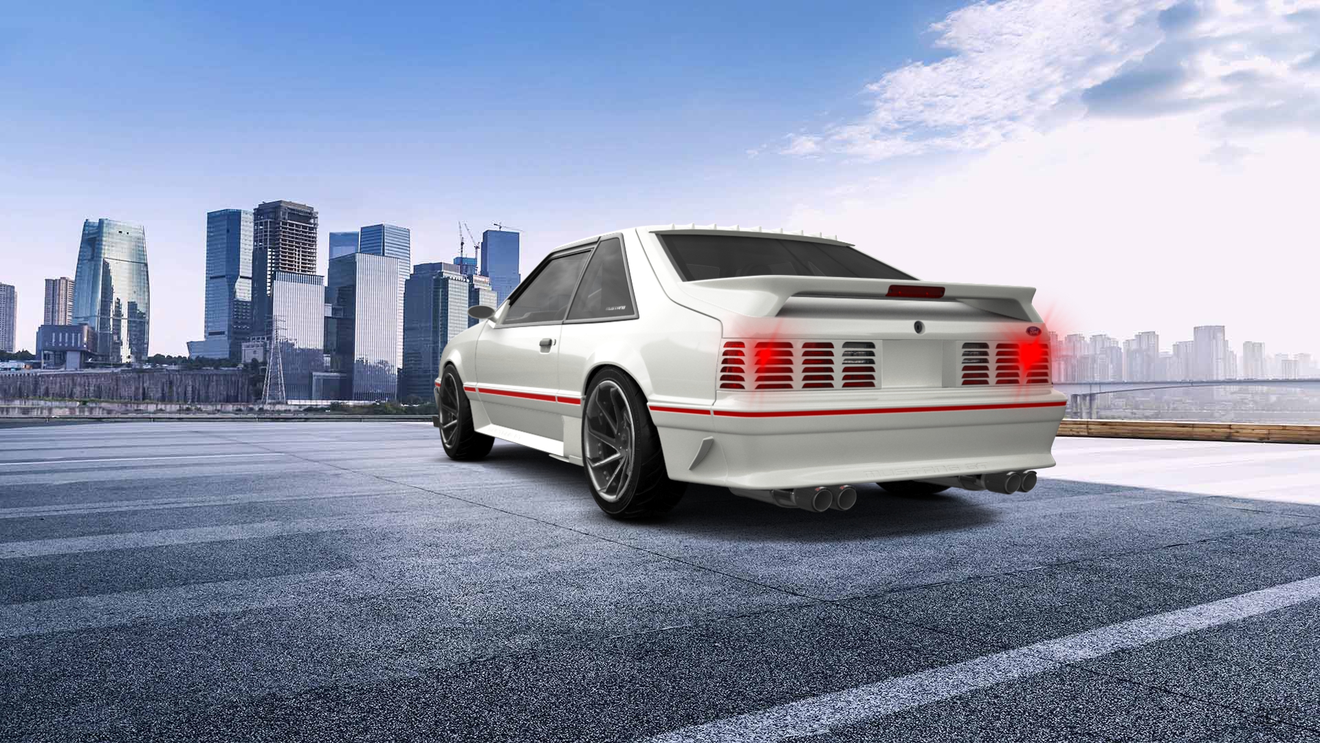 Ford Mustang 3 Door Hatchback 1988 tuning