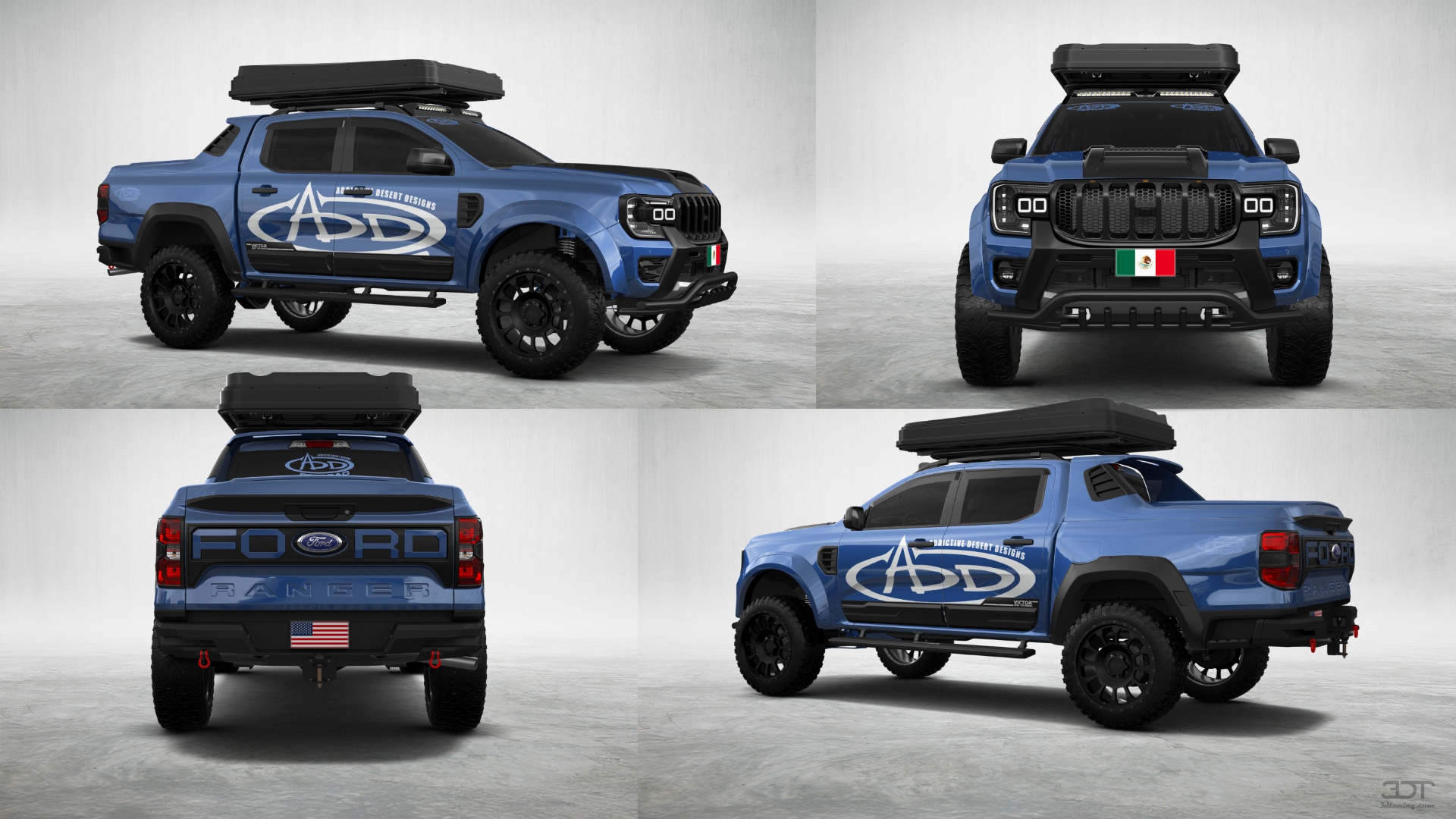 Ford Ranger 4 Door pickup truck 2022