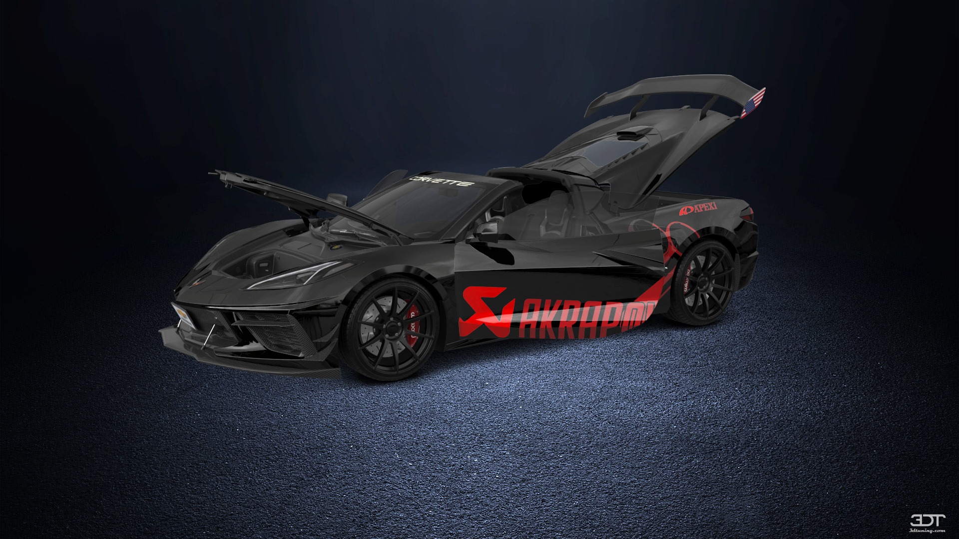 Chevrolet Corvette 2 door targa top 2020 tuning