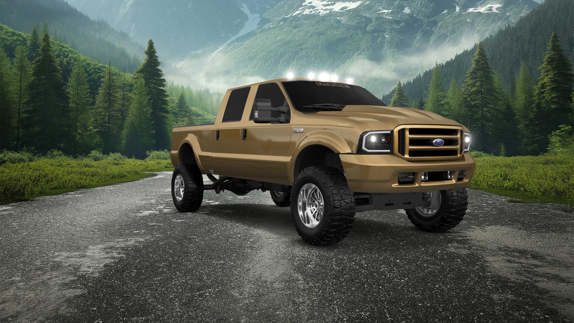 Ford F-250 Crew Cab 4 Door pickup truck 1999 Images