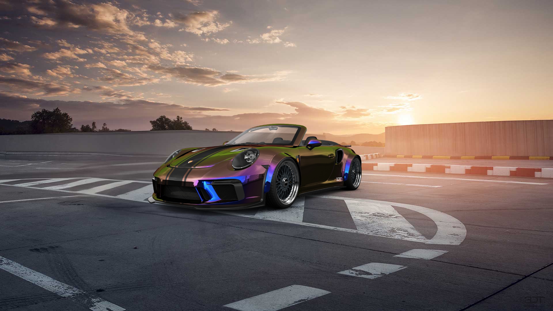 Porsche 911 Turbo S 2 Door Convertible 2014