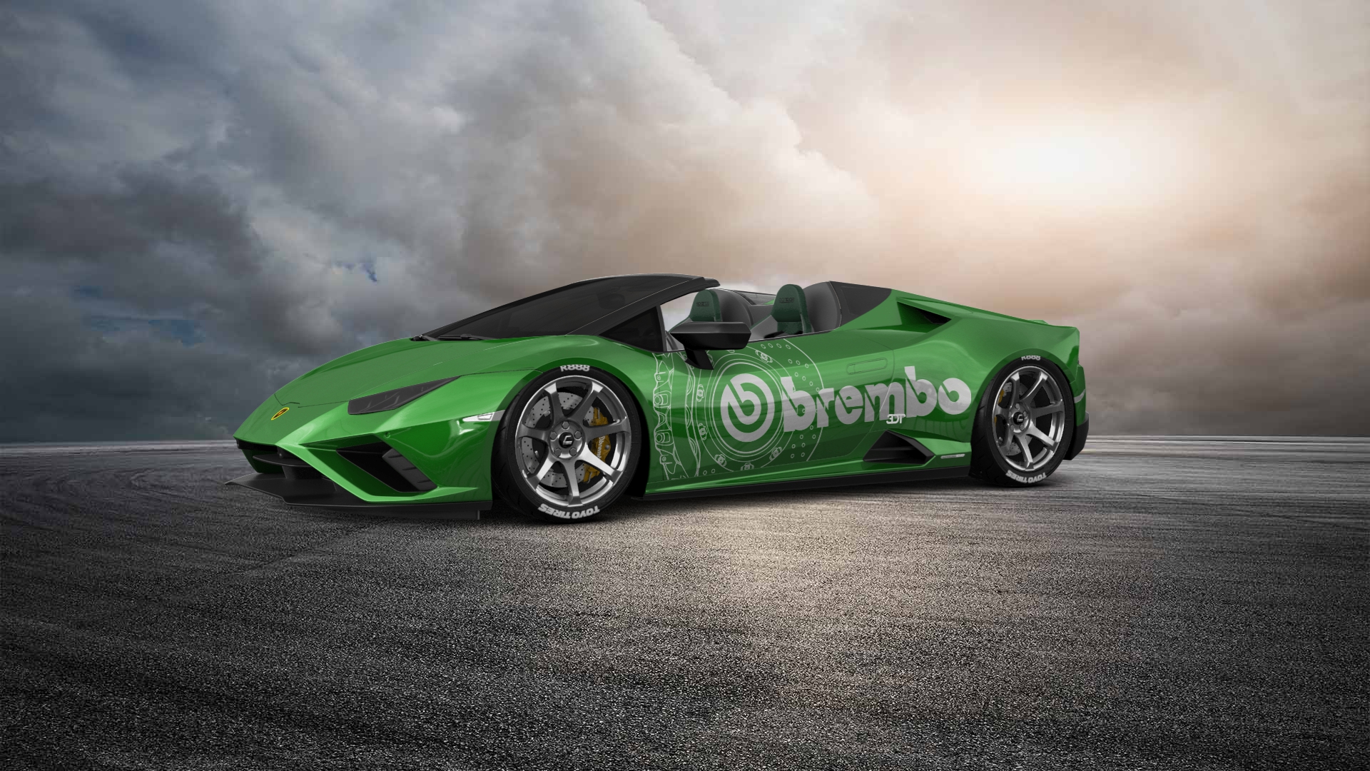 Lamborghini Huracan Spyder 2 Door Convertible 2016 tuning