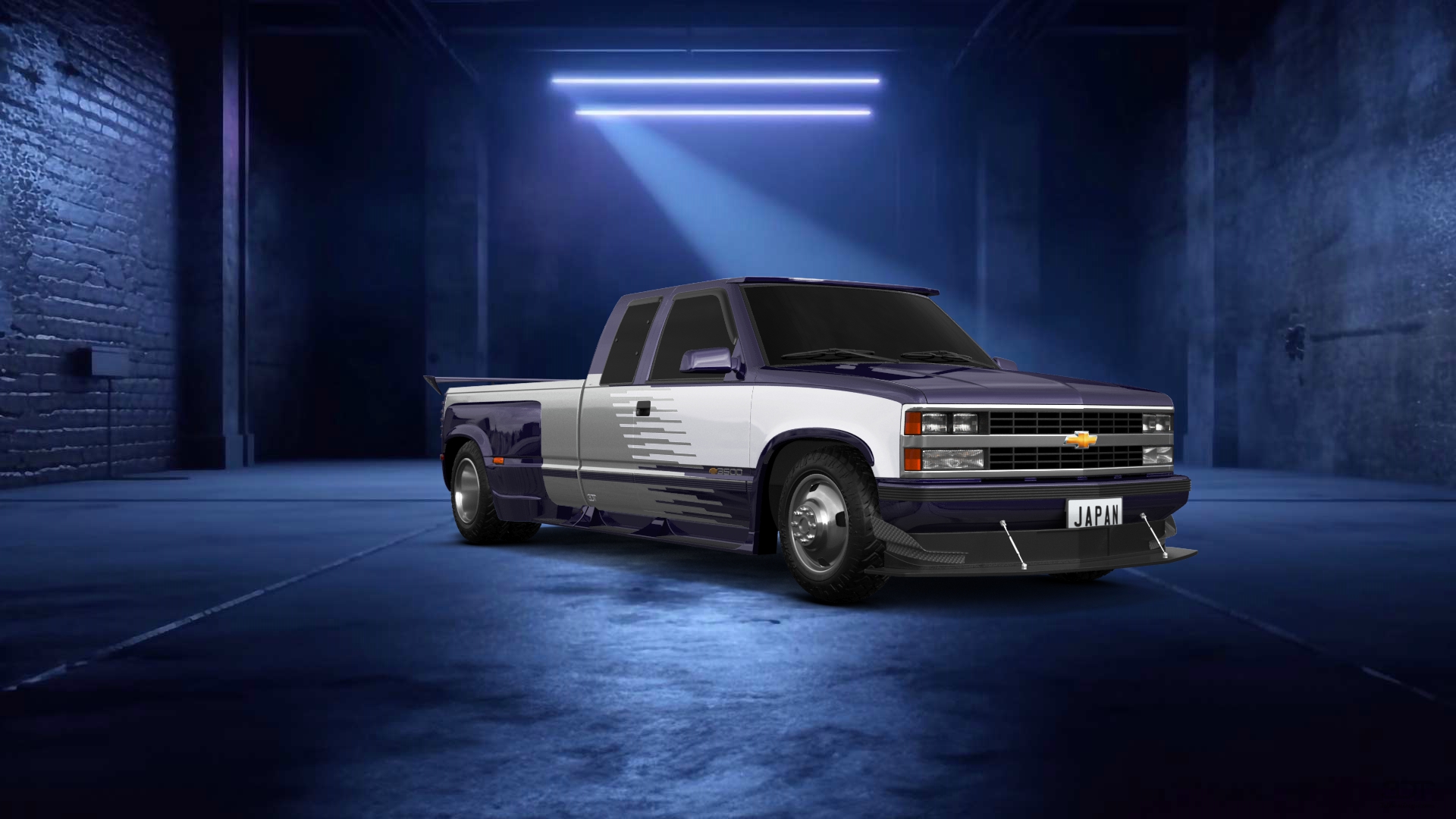Chevrolet K3500 Extended Cab Pickup Truck 1988