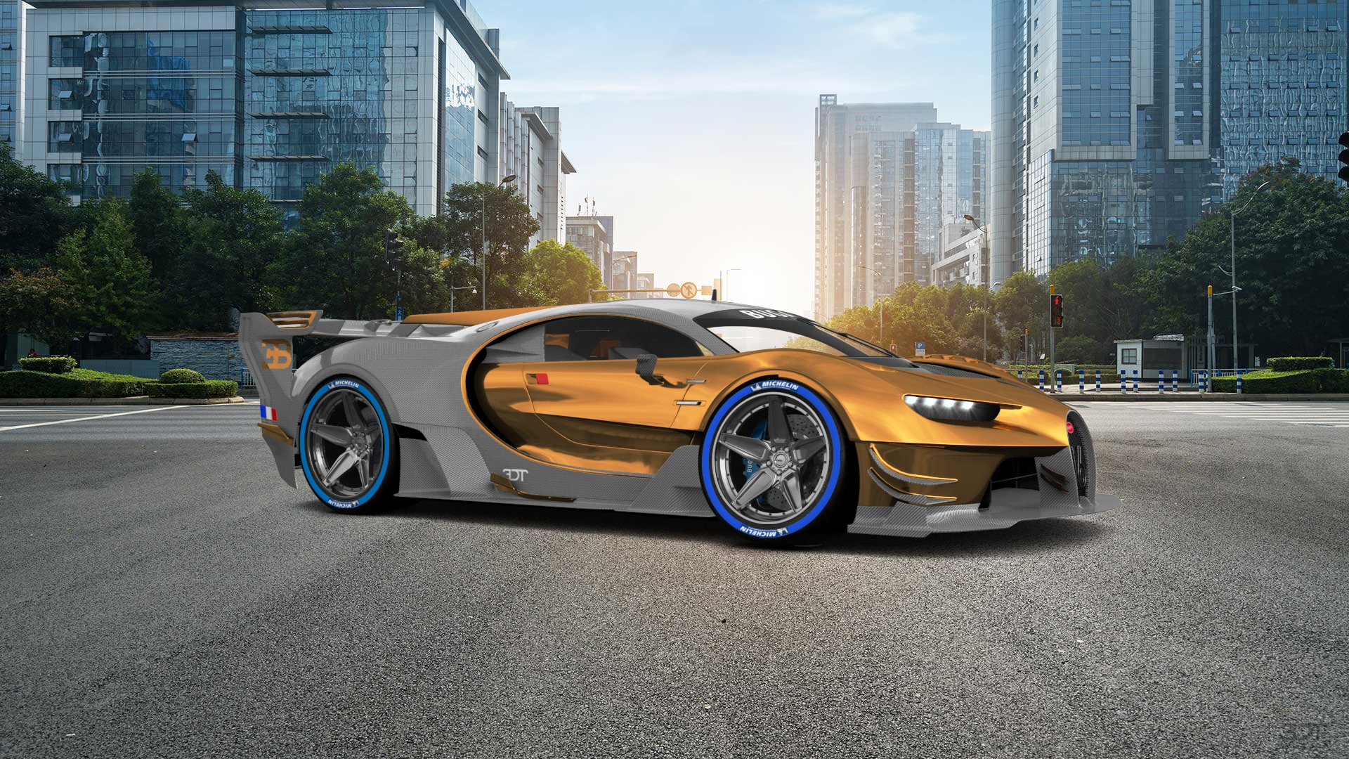 Bugatti Vision GT Supercar 2015 tuning