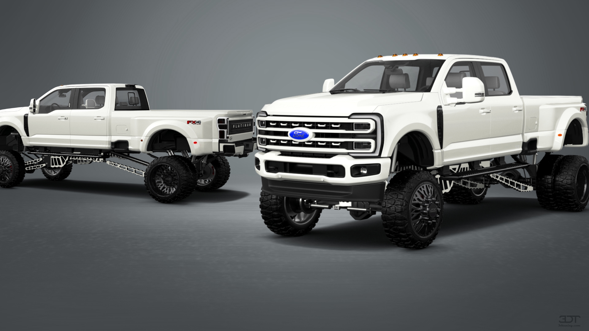 Ford F-350 DRW Crew Cab 4 Door pickup truck 2023 tuning
