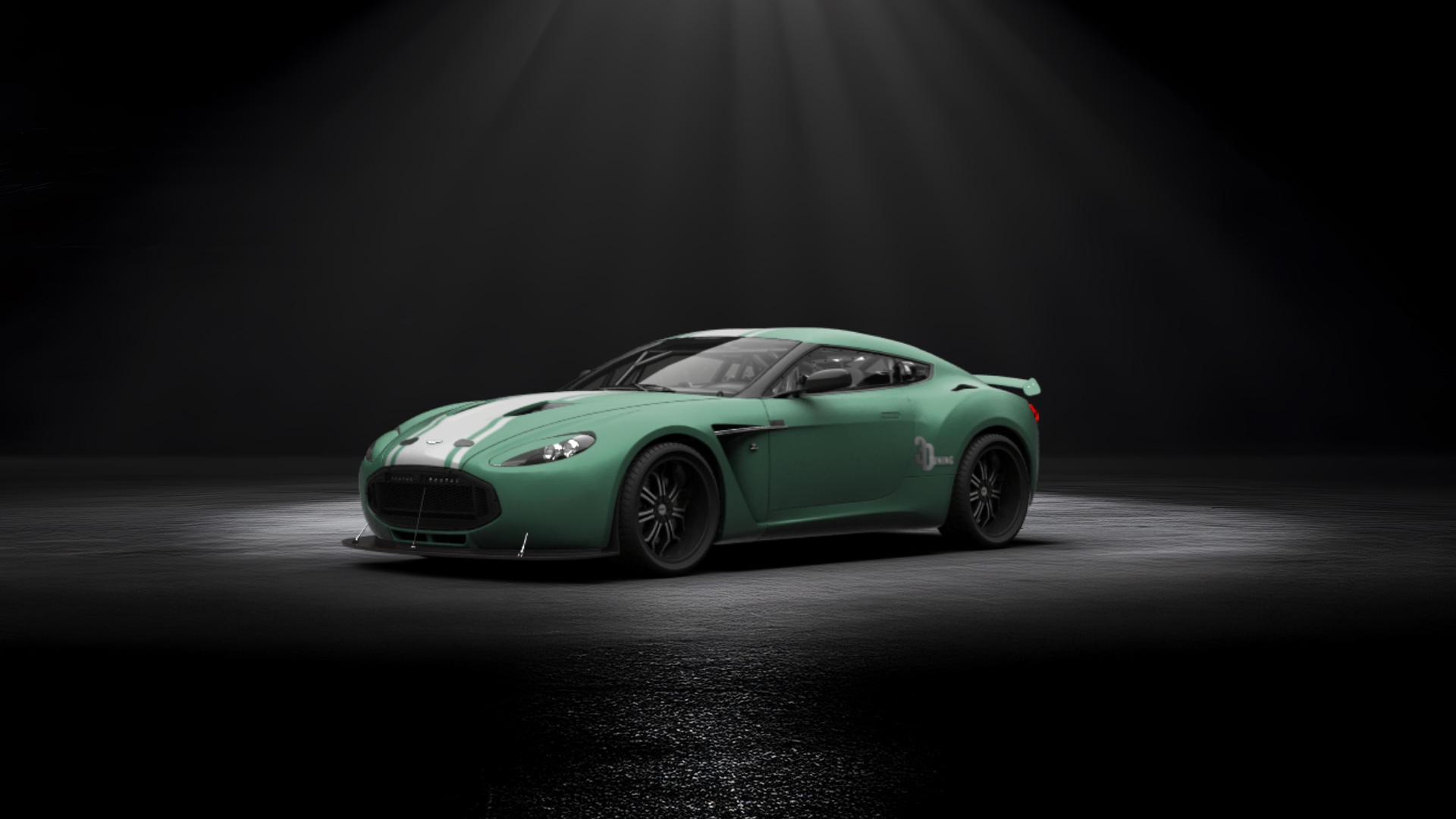 Aston Martin V12 Zagato Coupe 2012 tuning