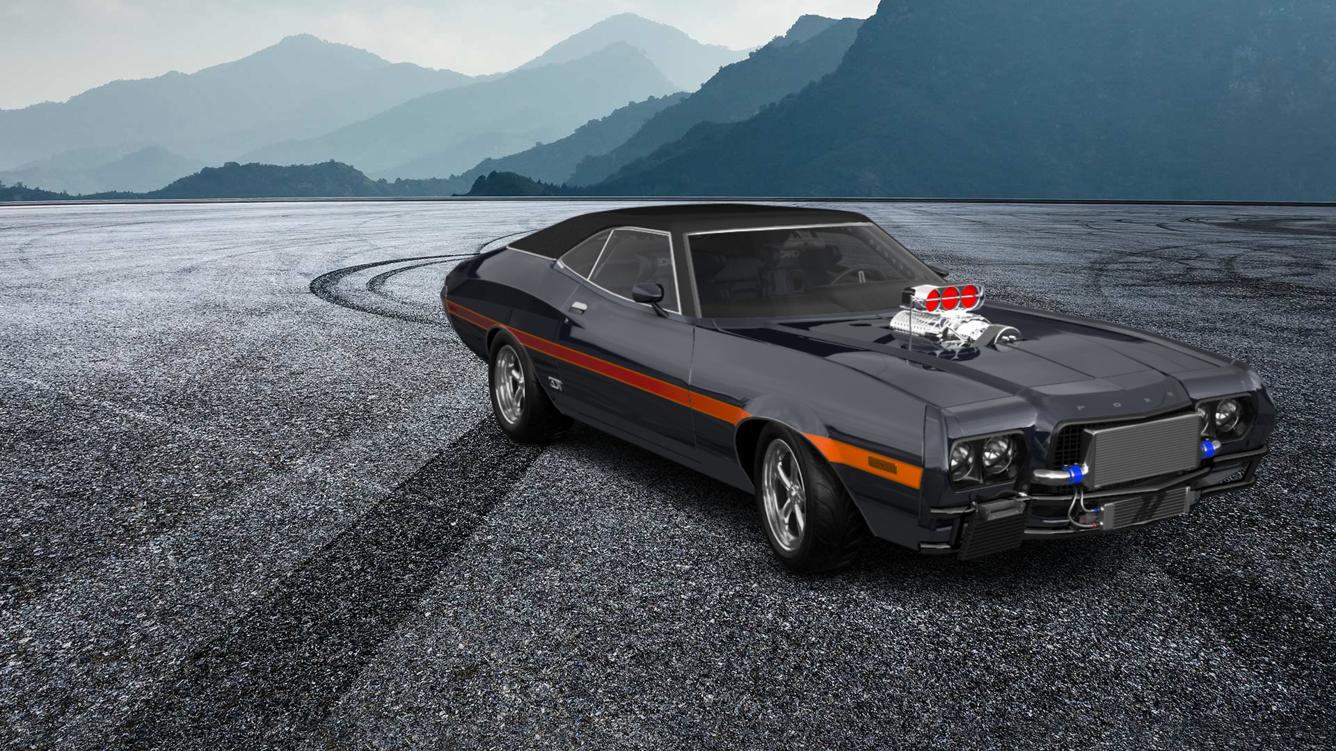 Ford Gran Torino Sport 2 Door Hardtop 1972