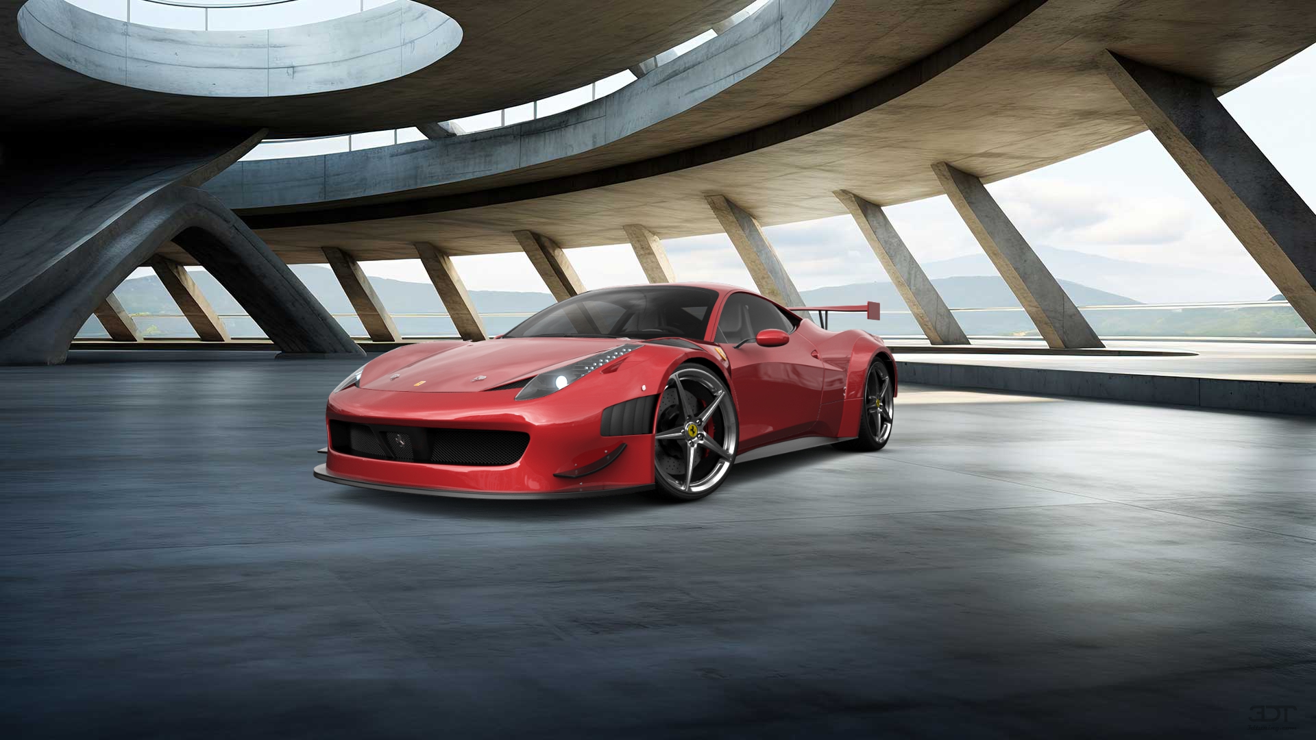 Custom Ferrari 458 Italia 2010 2 door spider by Tuner_R-8QDVAo8