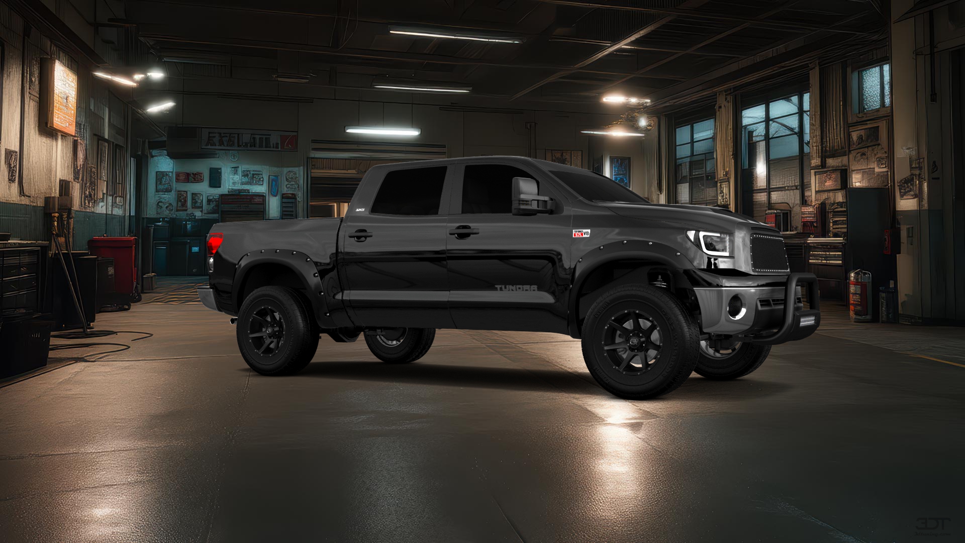 Toyota Tundra 5.5 ft box 4 Door pickup truck 2007 tuning