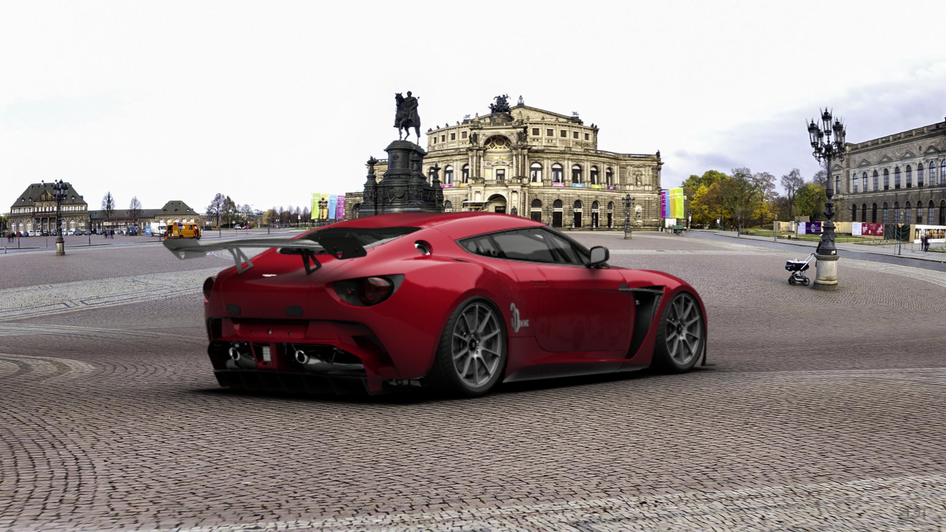 Aston Martin V12 Zagato Coupe 2012 tuning