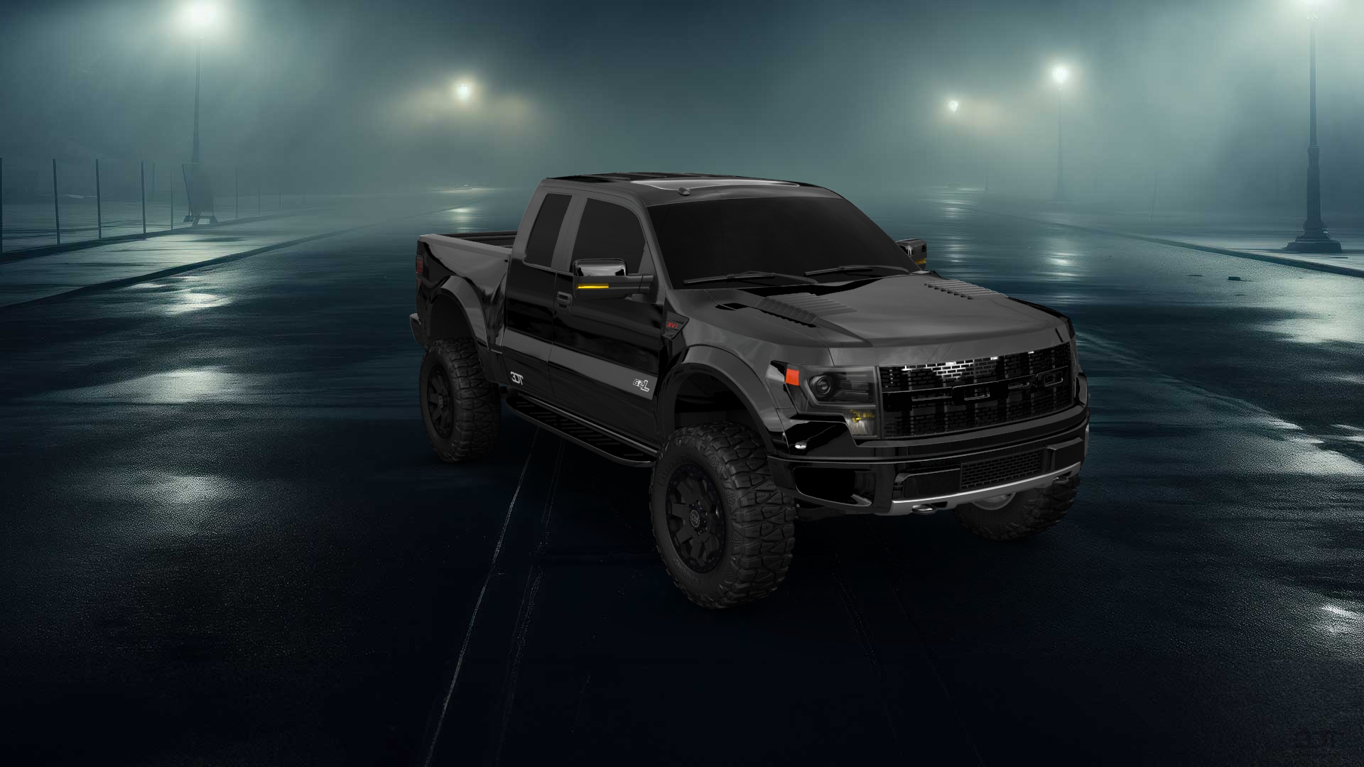 Ford F-150 SVT Raptor 2 Door pickup truck 2010