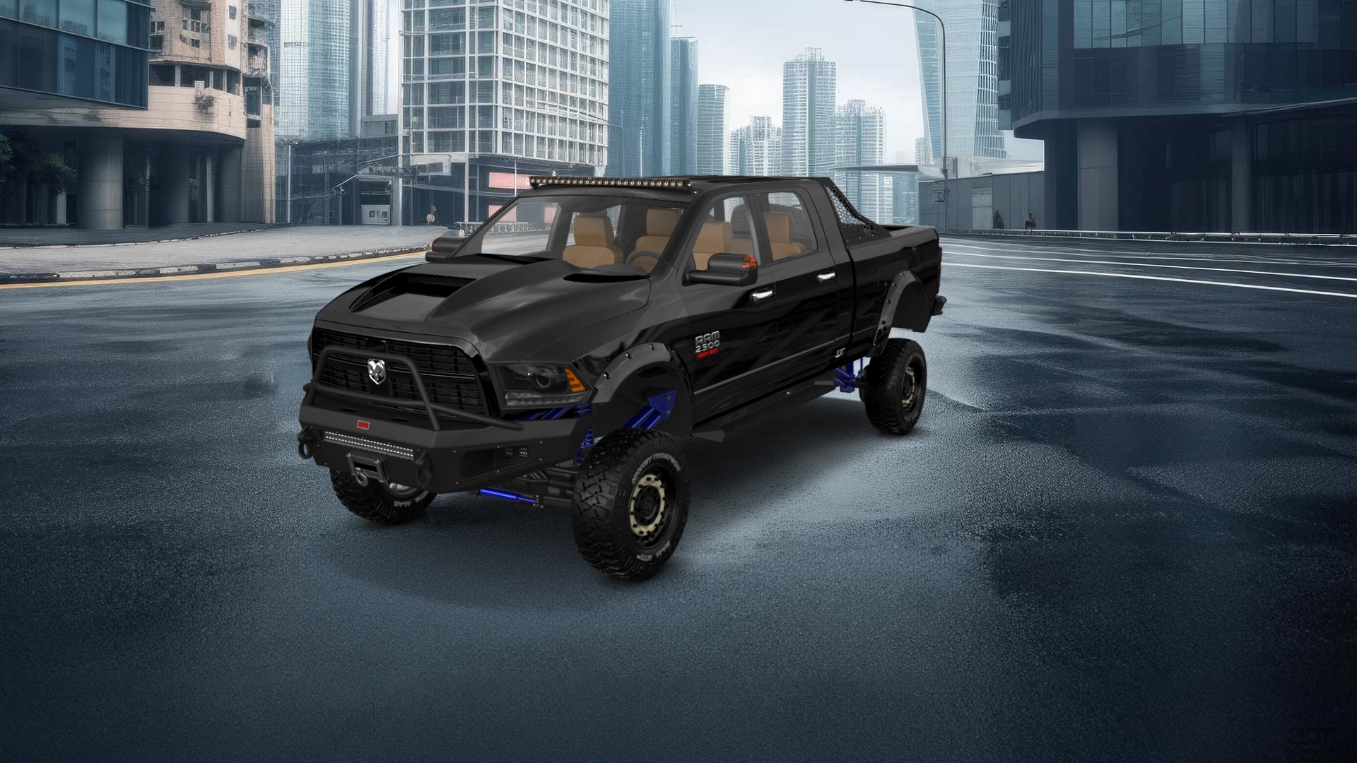 Dodge Ram 2500 Mega Cab 6.4 ft box 4 Door pickup truck 2010 tuning