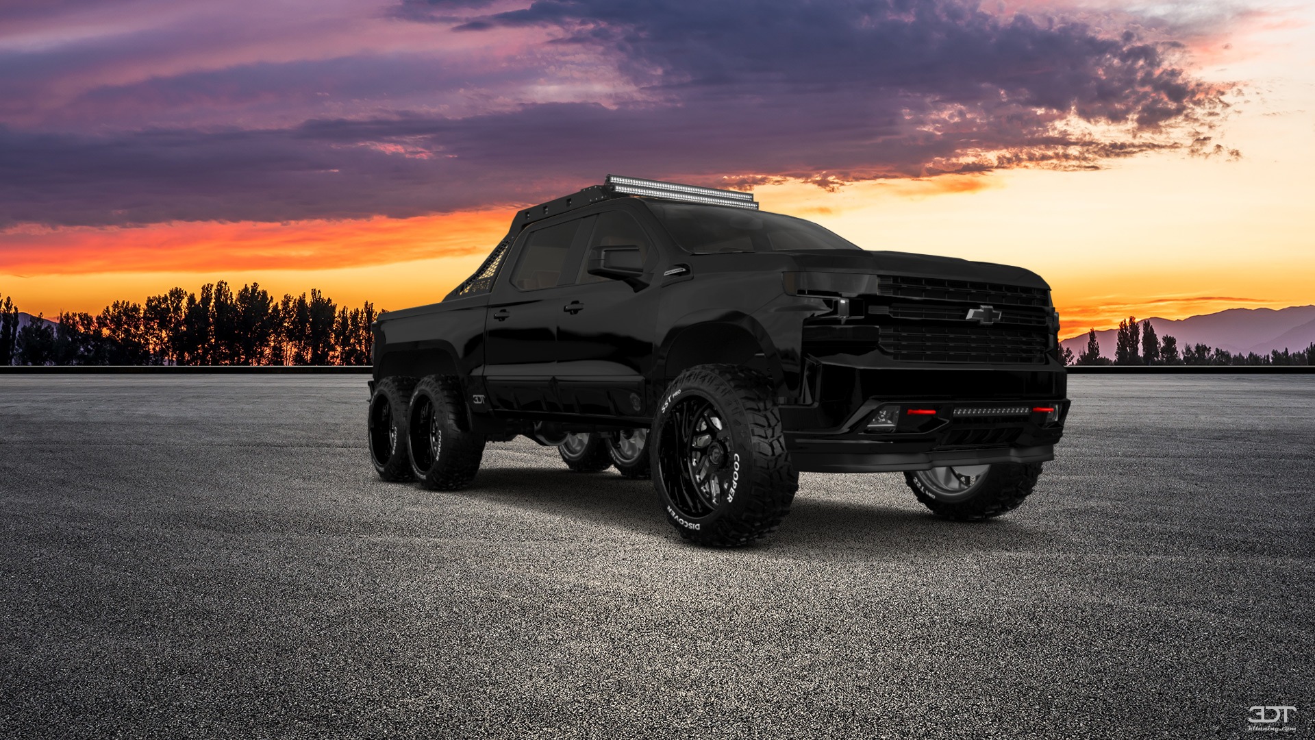 Chevrolet Silverado Hennessey Goliath 6X6 Truck 2020