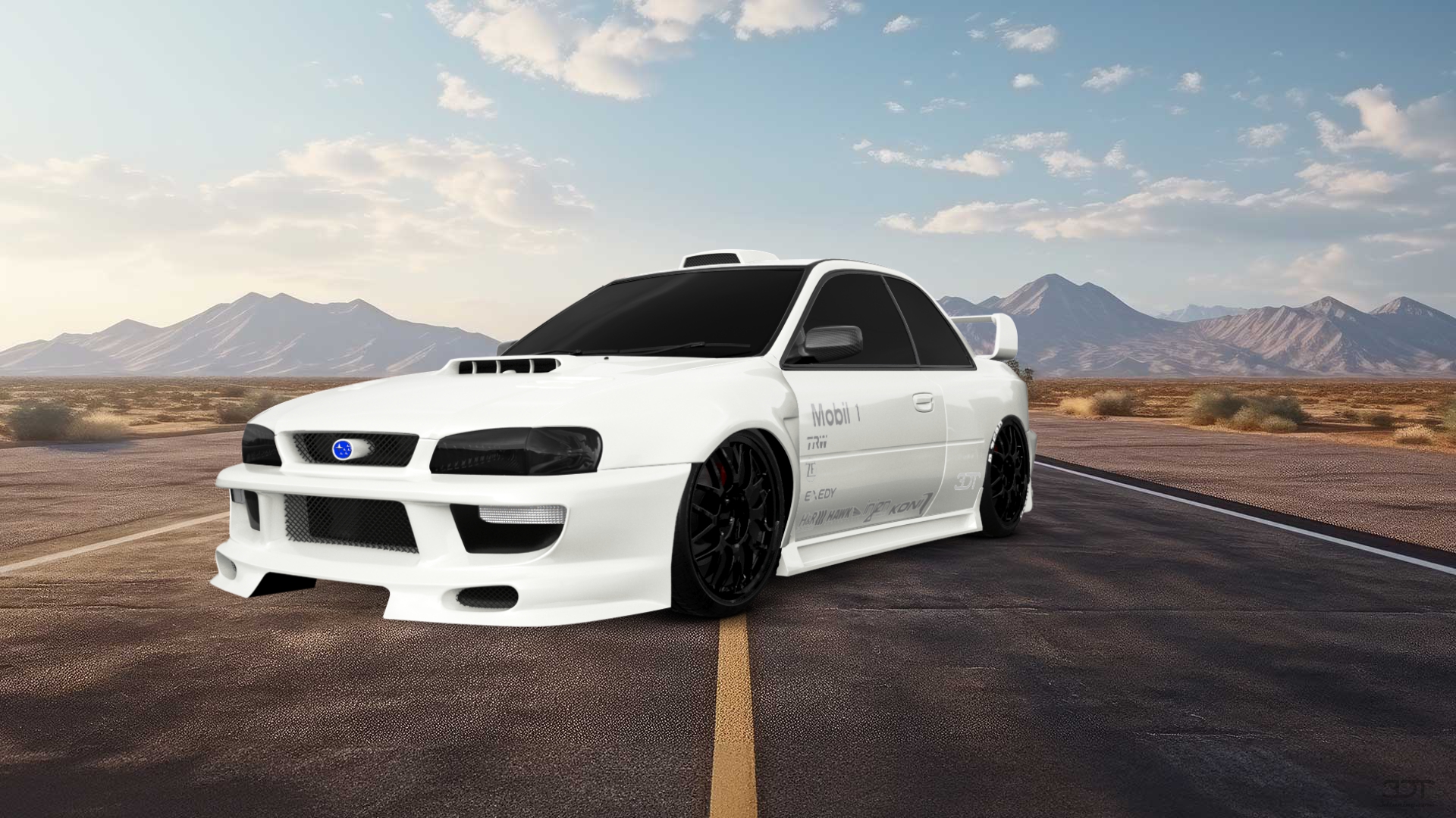 Subaru Impreza WRX STI 22B 2 Door Coupe 2000