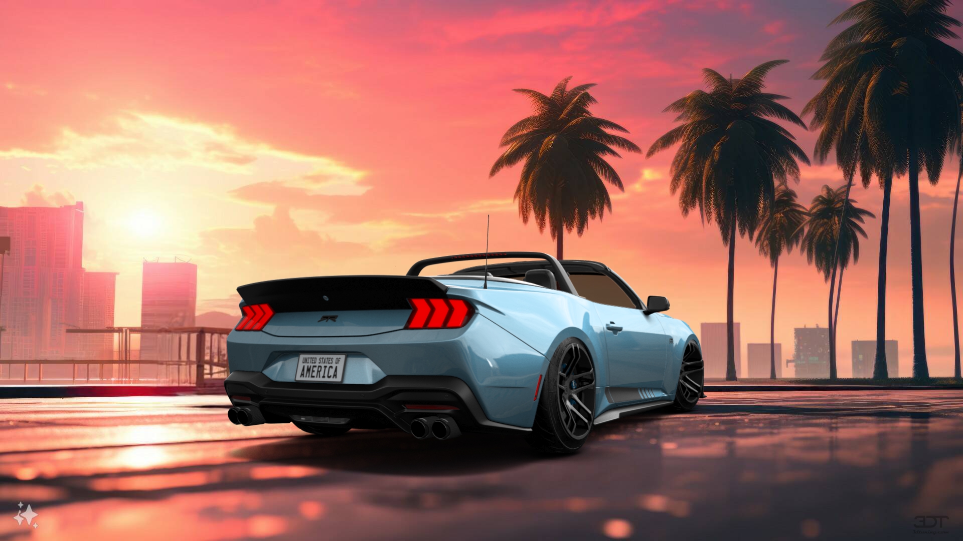 Ford Mustang 2 Door Convertible 2024 Images