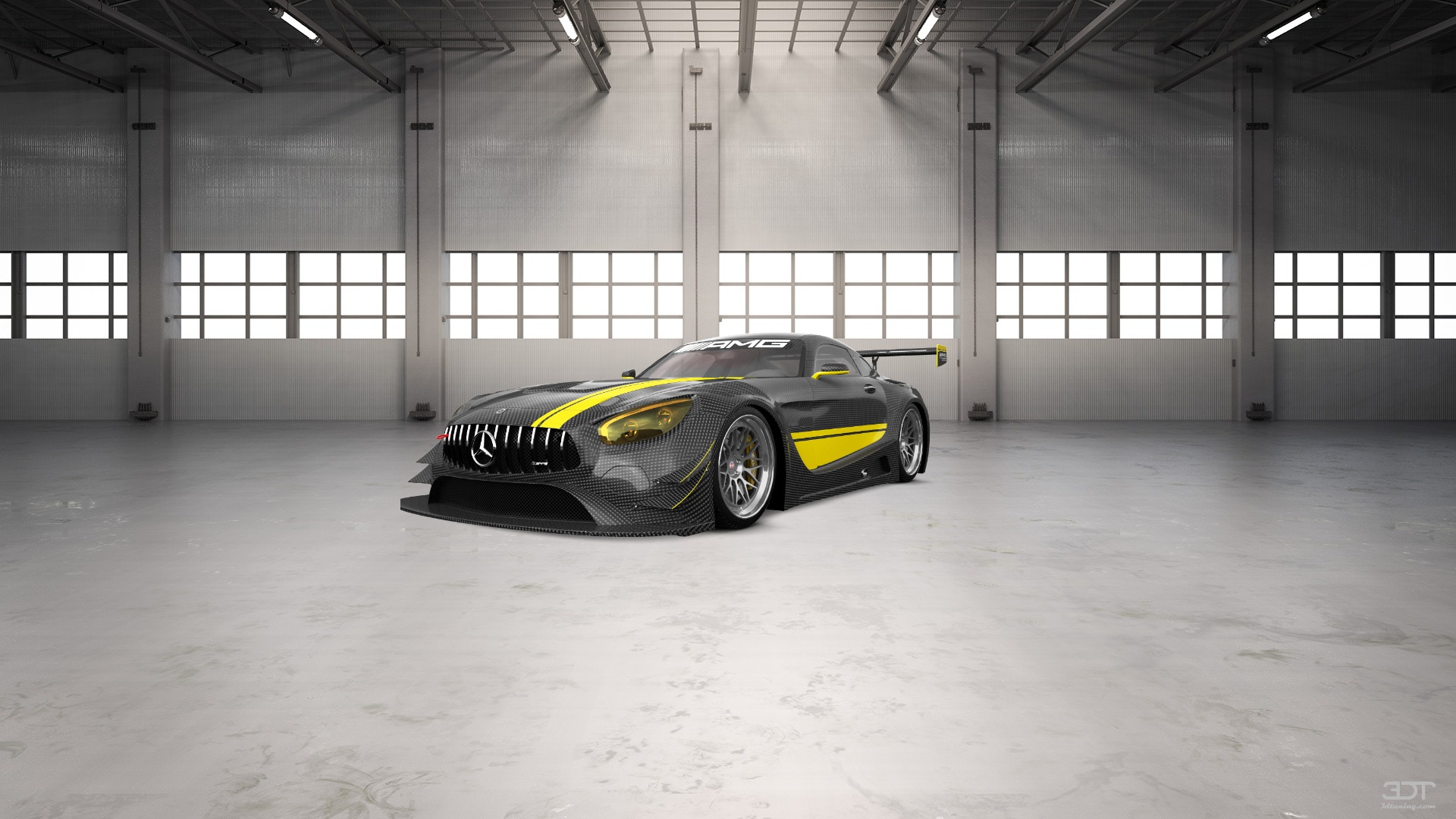 Mercedes AMG GT 2 door fastback coupe 2015 tuning