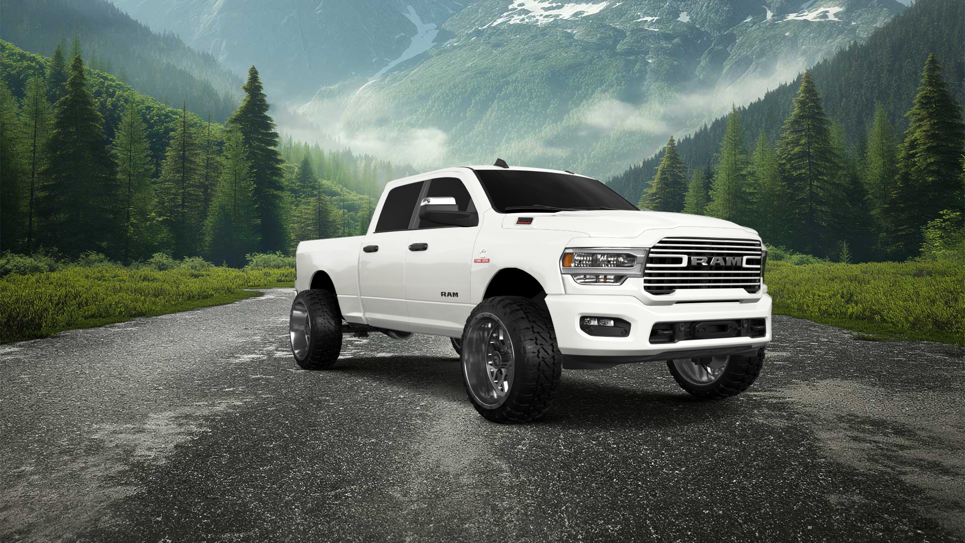 Dodge Ram 2500 4 Door pickup truck 2020