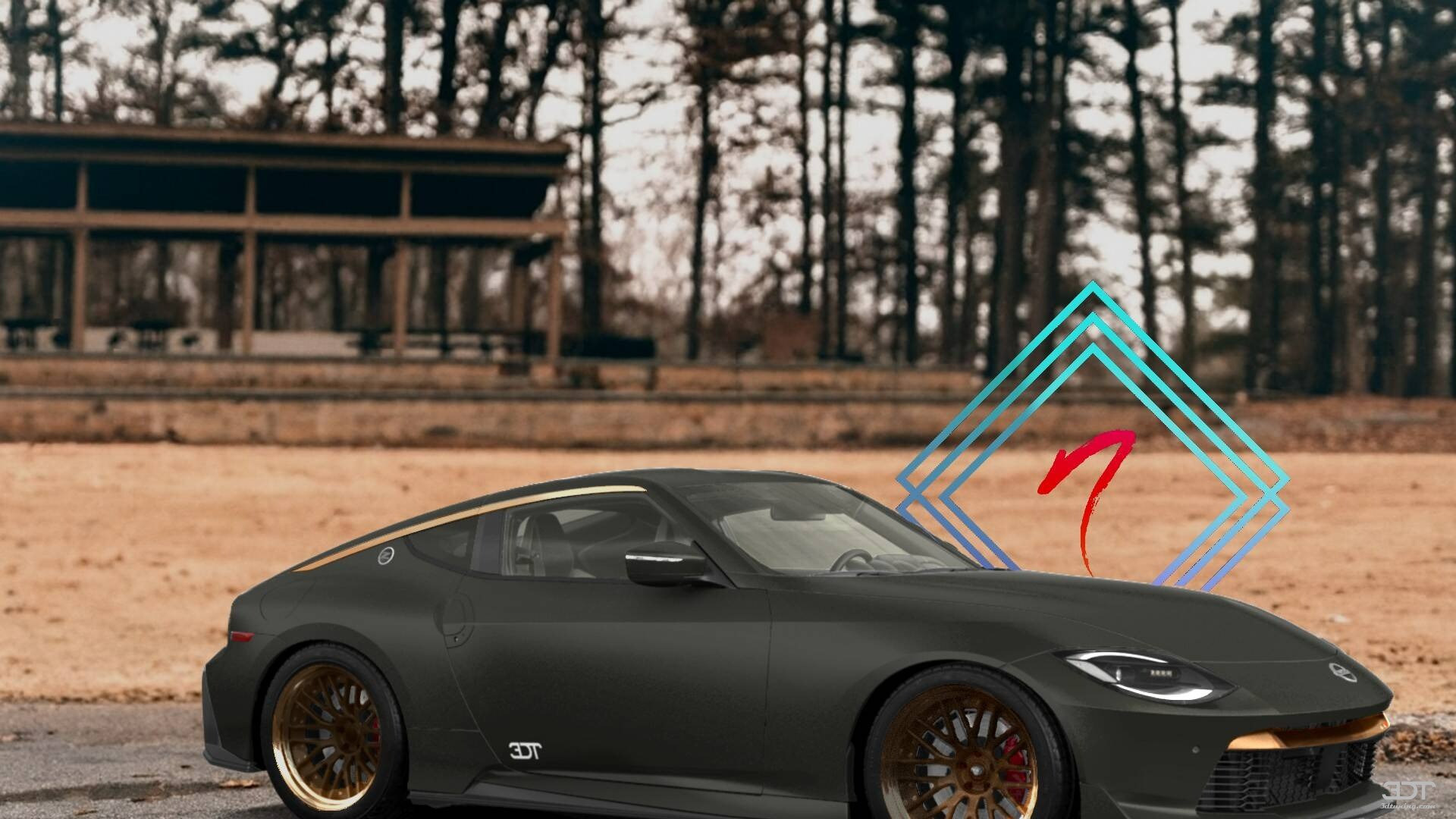 Nissan Z 2 door fastback coupe 2022 tuning