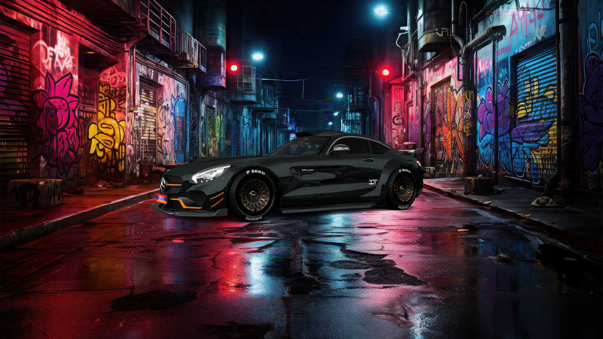 Mercedes AMG GT 2 door fastback coupe 2015 Images