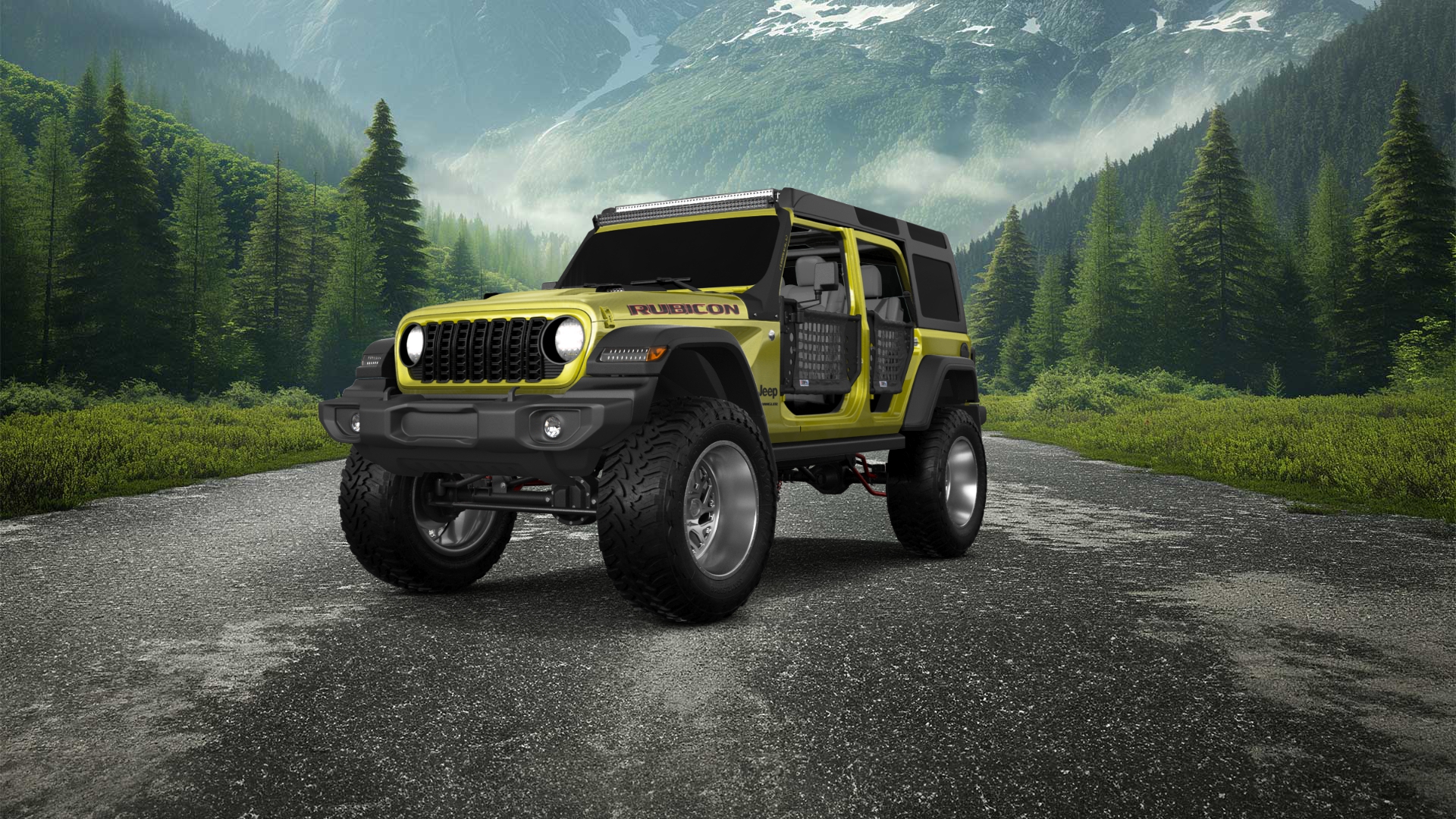 Jeep Wrangler JL 4 Door SUV 2024