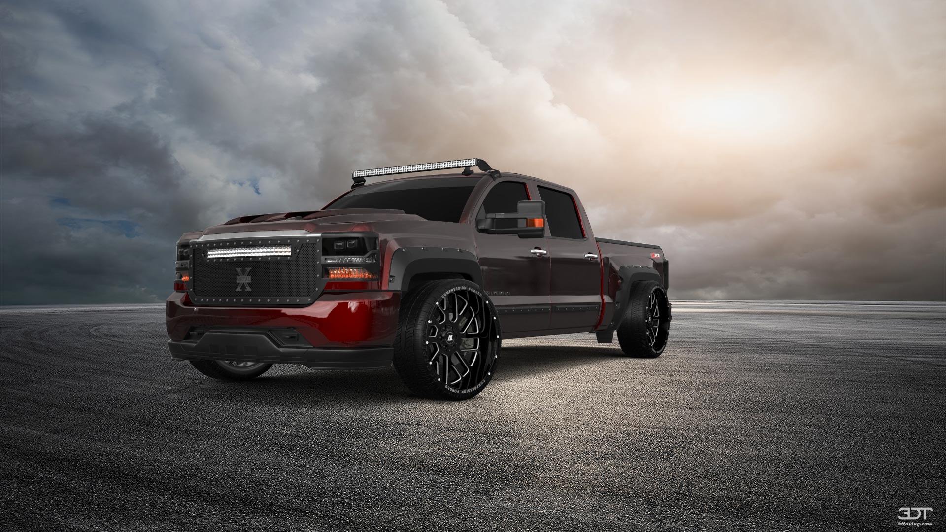 Chevrolet Silverado 1500 4 Door pickup truck 2016 tuning