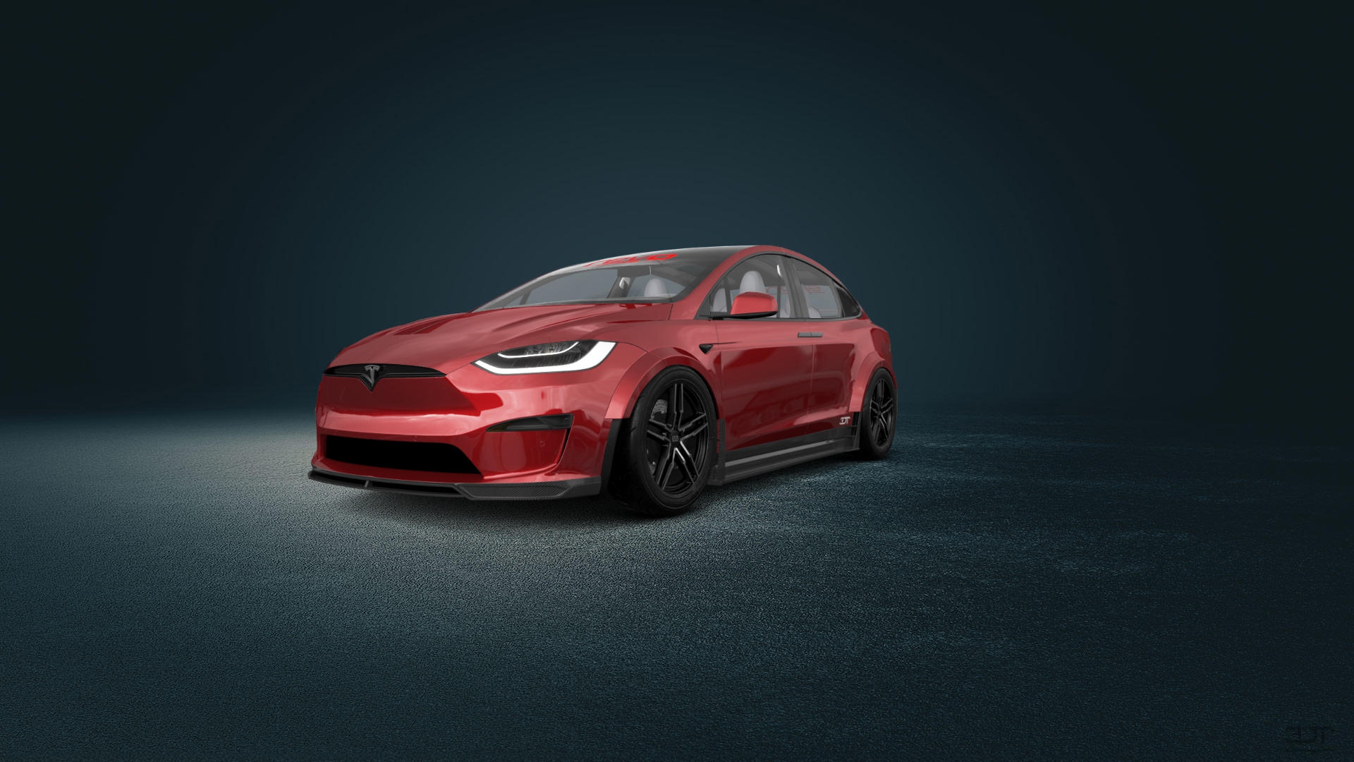 Tesla Model X 5 Door SUV 2024 tuning