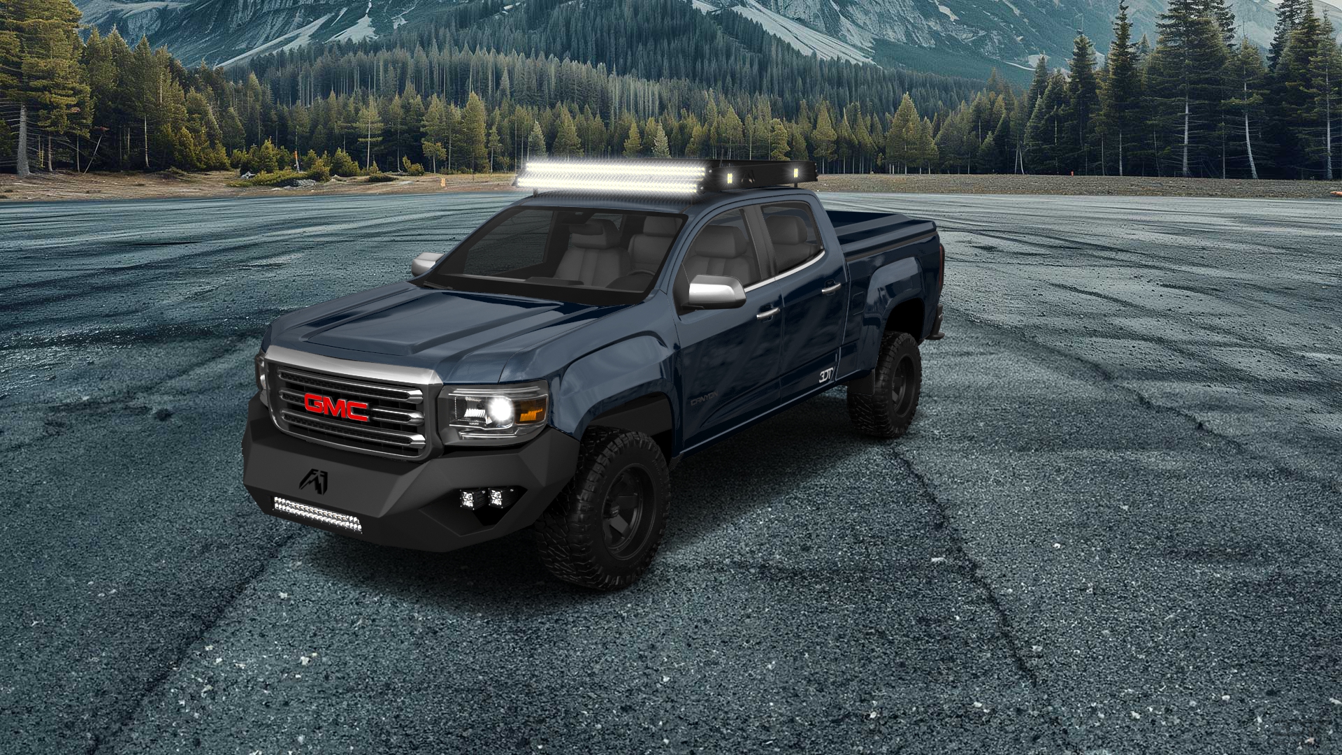 GMC Canyon Crew Cab 4 Door pickup truck 2015