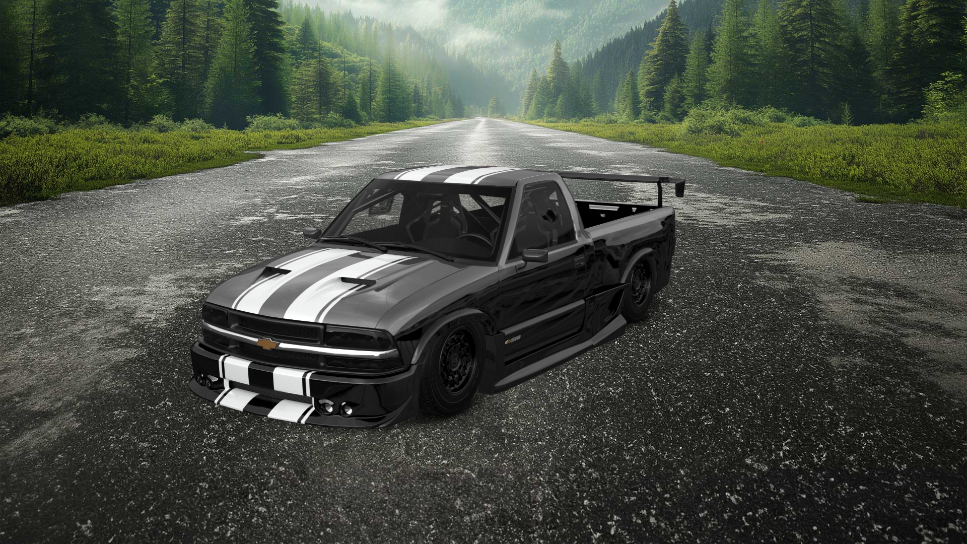 Chevrolet S-10 Stepside 2 Door pickup truck 1999