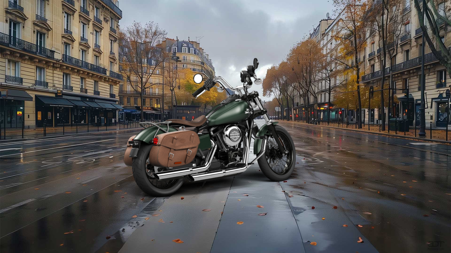 Harley-Davidson Dyna Street Bob Cruiser 2015