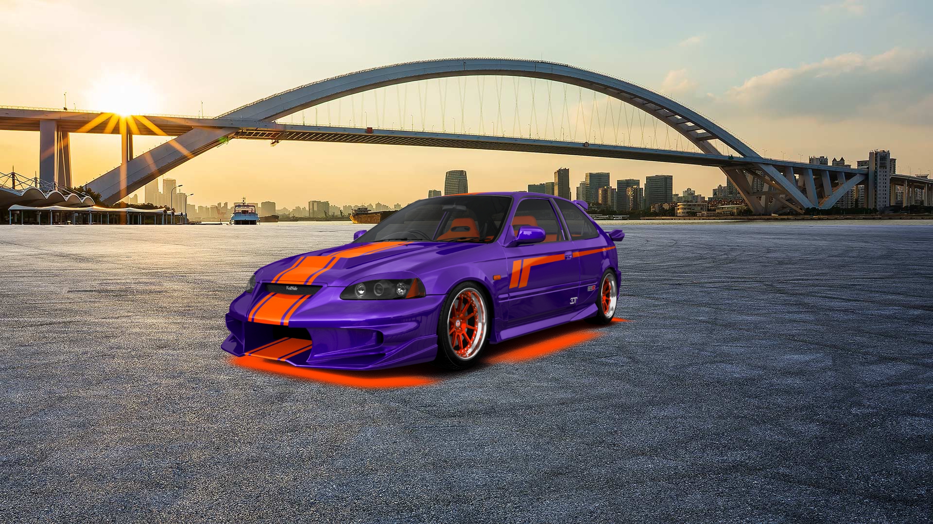 Honda Civic 3 Door Hatchback 1997 tuning