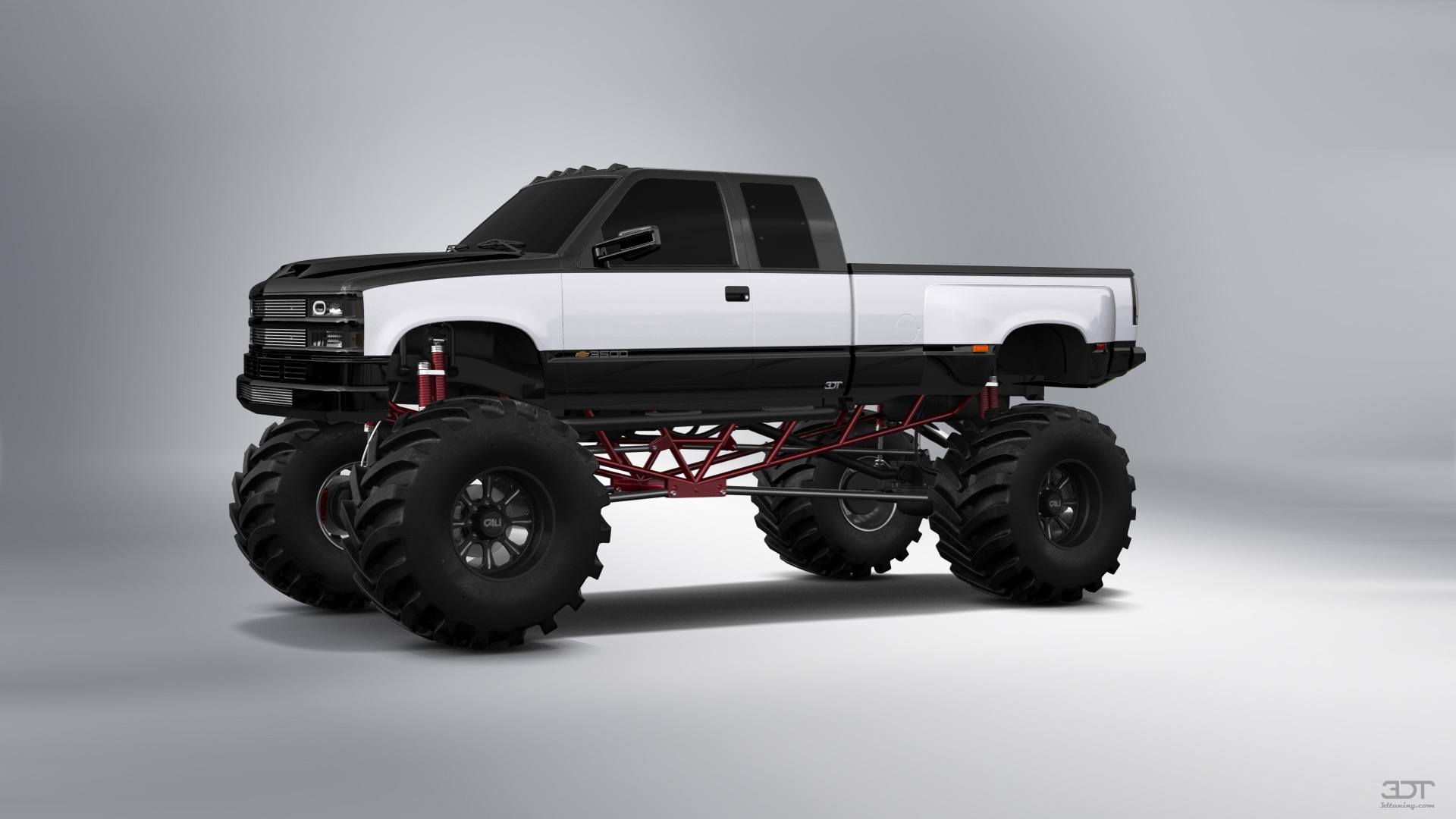 Chevrolet K3500 Extended Cab Pickup Truck 1988