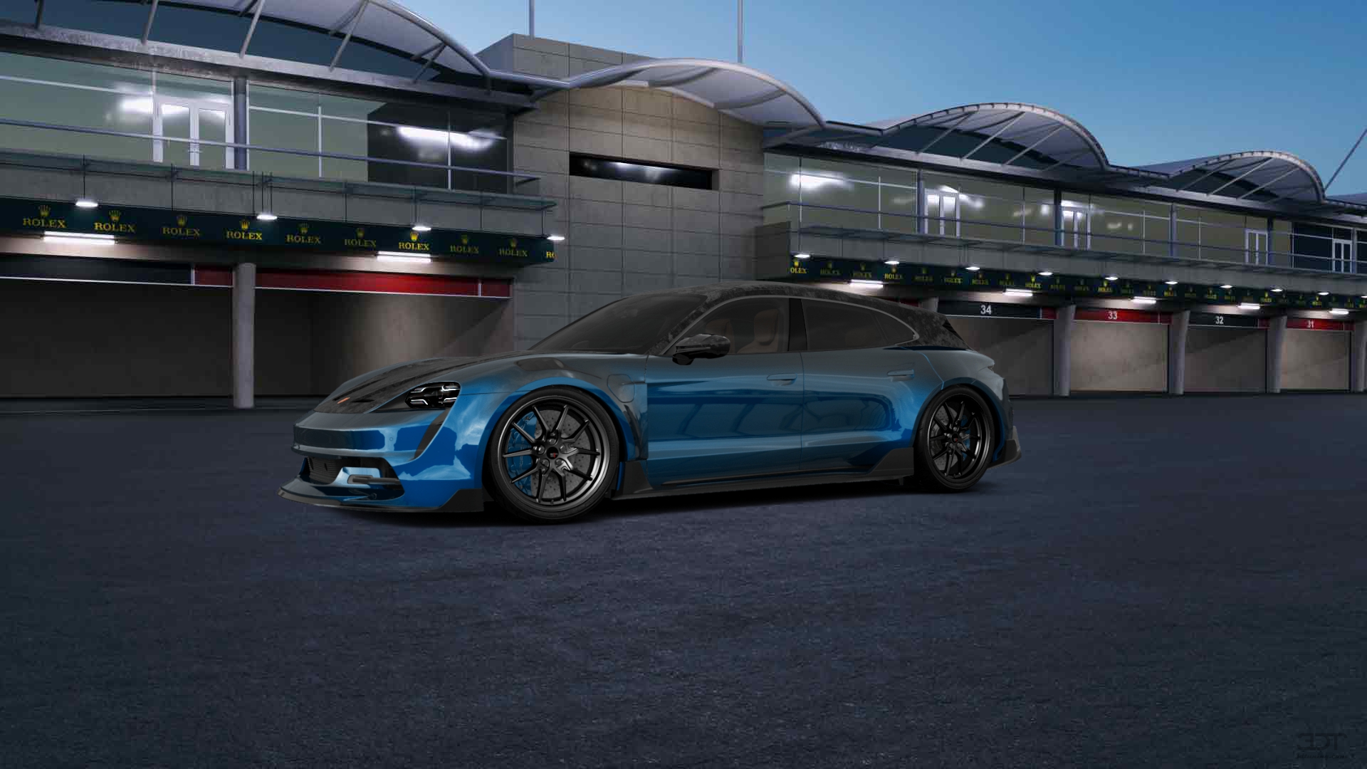 Porsche Taycan Sport Turismo Shooting Brake 2019 tuning