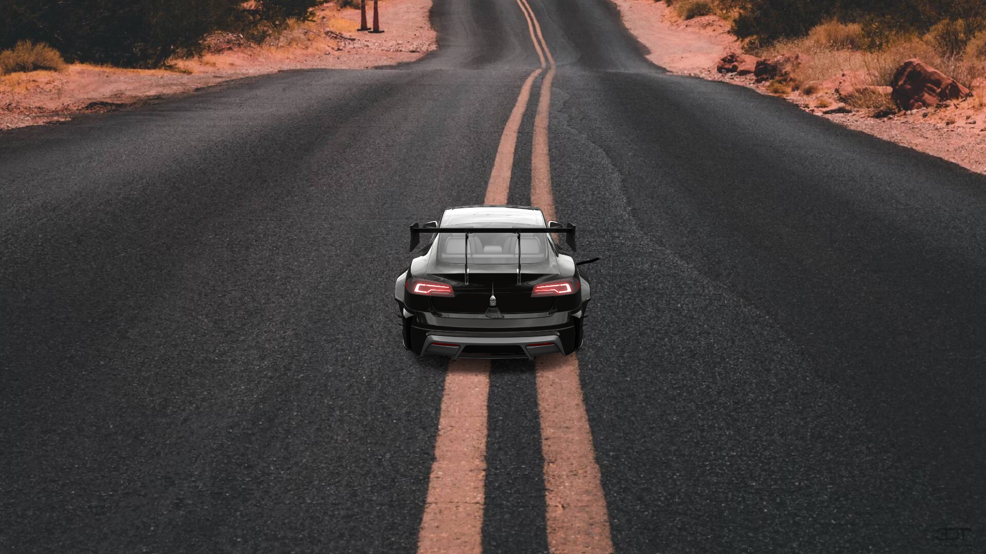 Tesla Model S 5 Door Liftback 2013 tuning