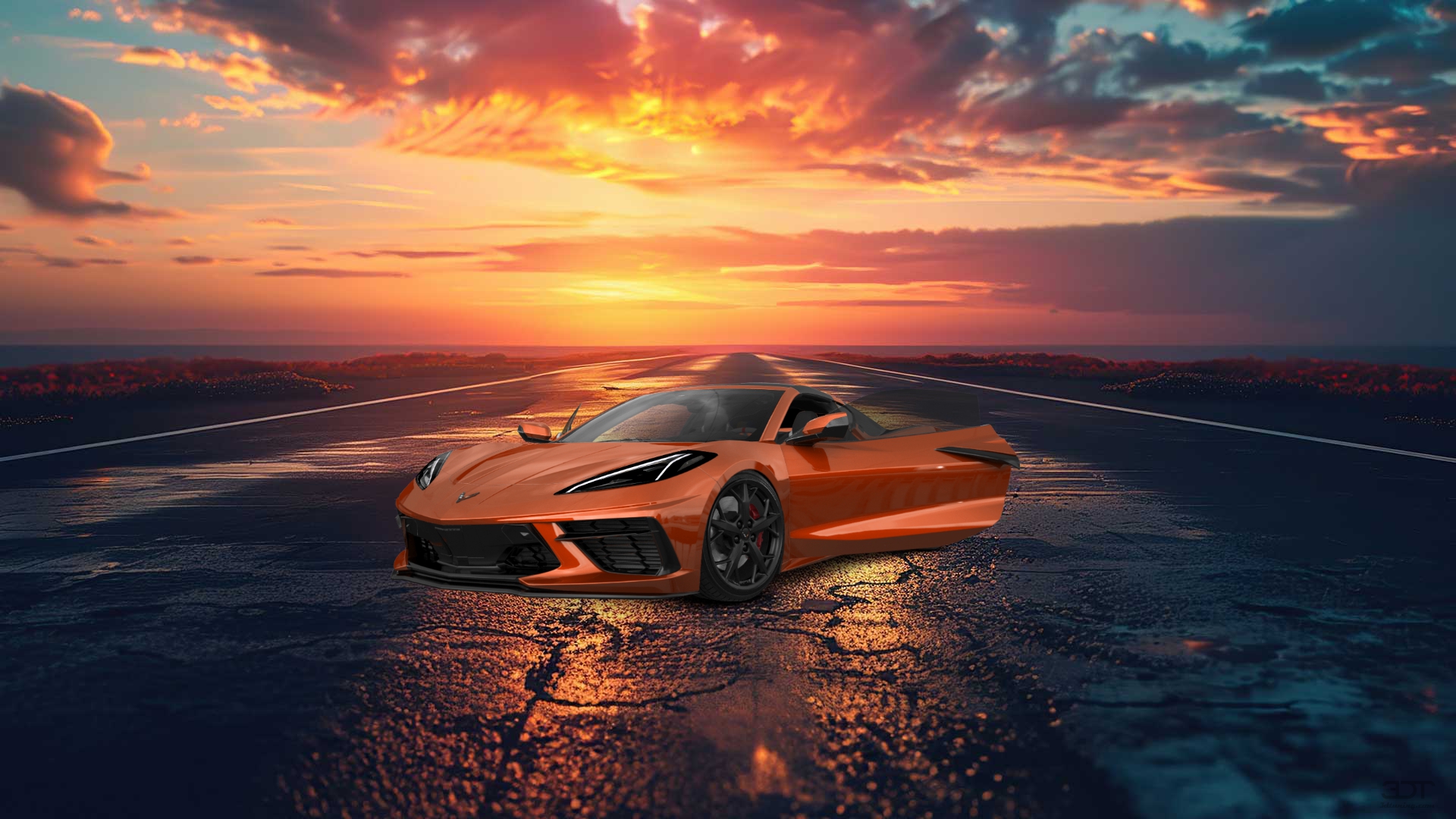 Chevrolet Corvette 2 door targa top 2020