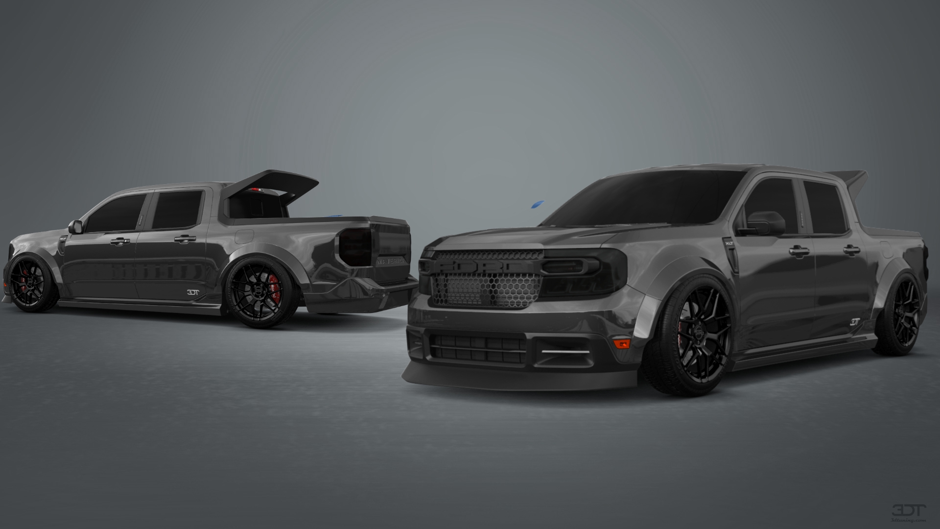Ford Maverick 4 Door pickup truck 2022 tuning