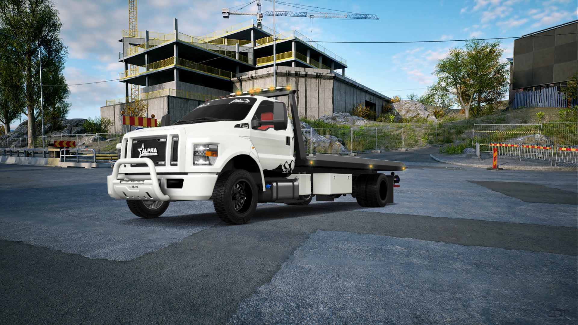 Ford F-650 Tow Truck Pickup 2016 tuning