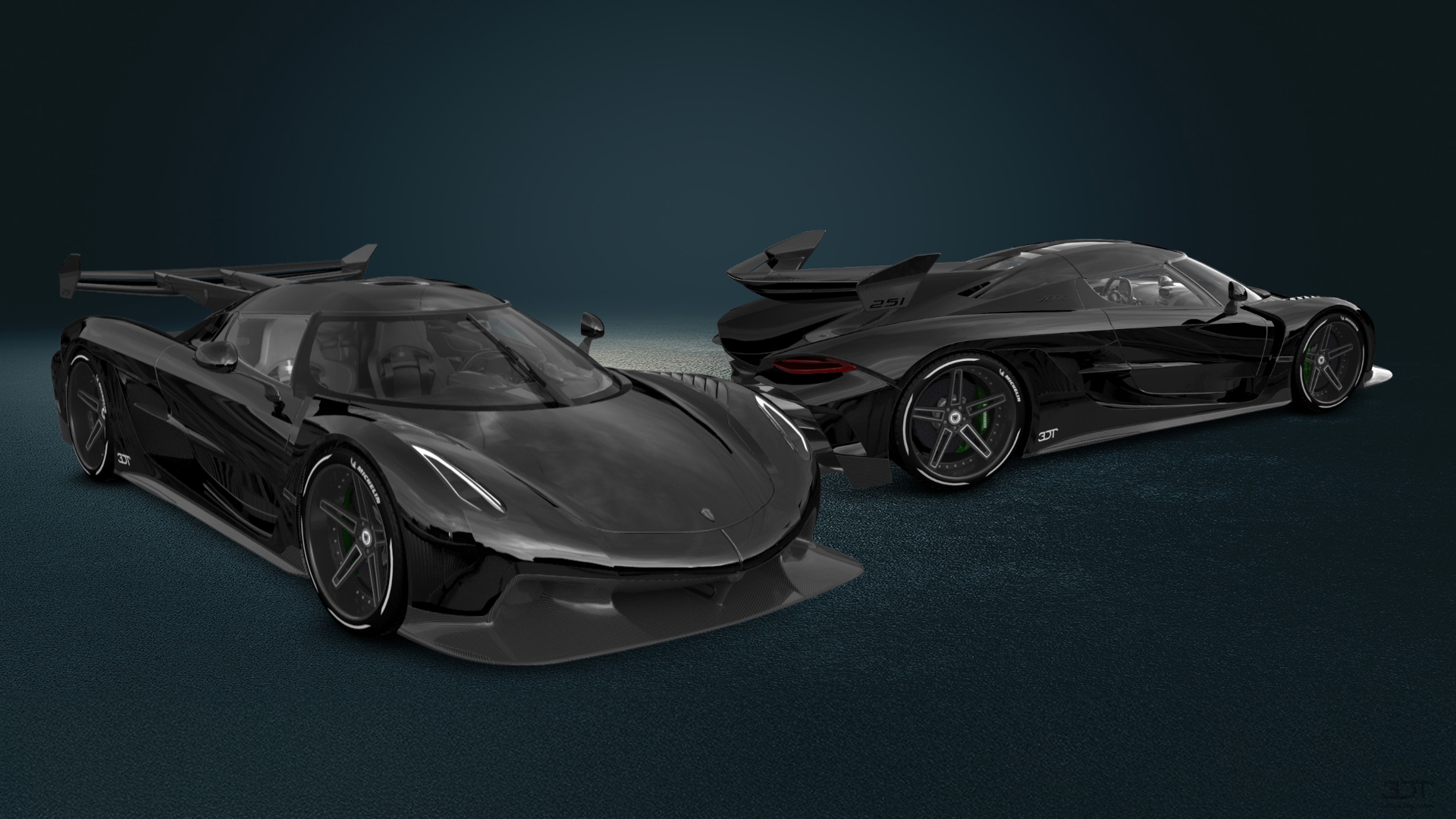 Koenigsegg Jesko 2 door targa top 2020