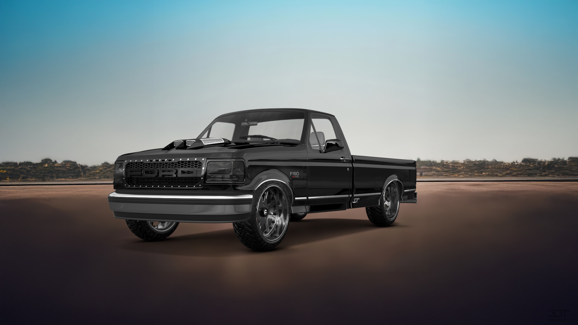 Ford F-150 Regular Cab 2 Door pickup truck 1992 tuning