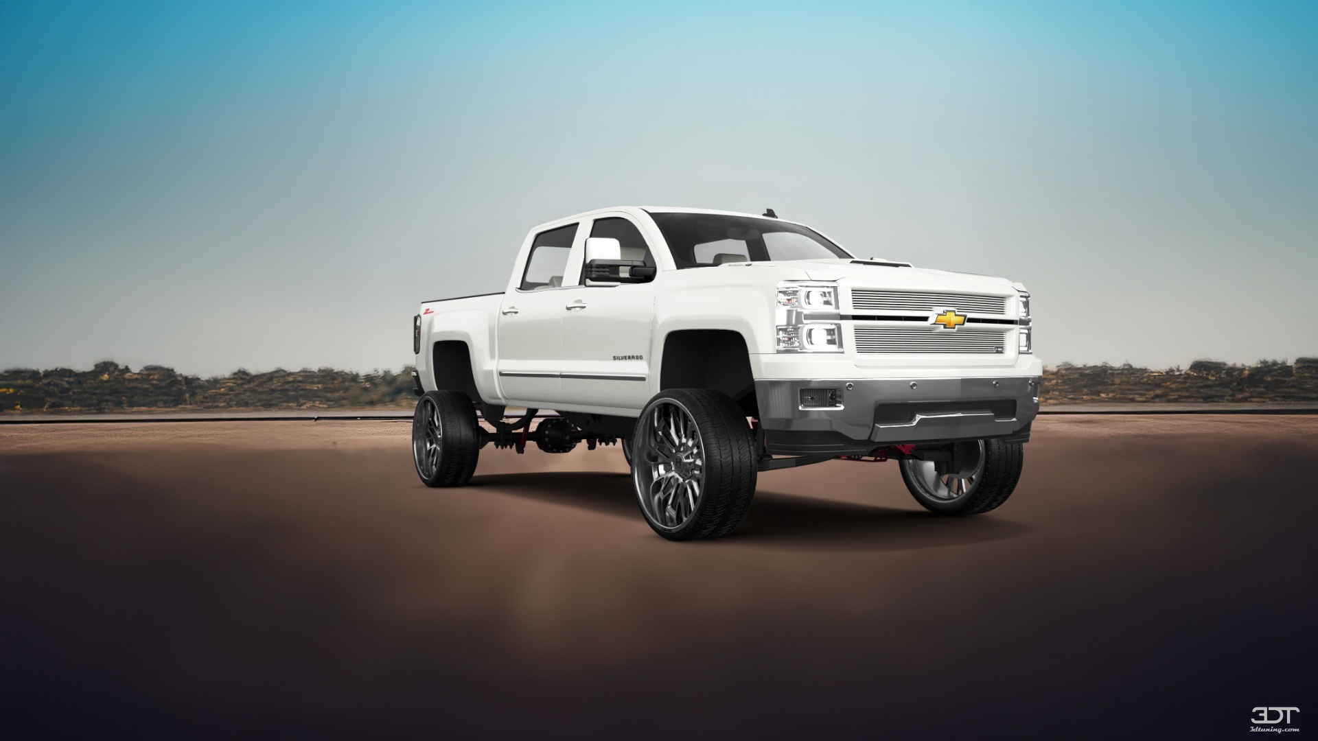 Chevrolet Silverado 1500 4 Door pickup truck 2014 tuning