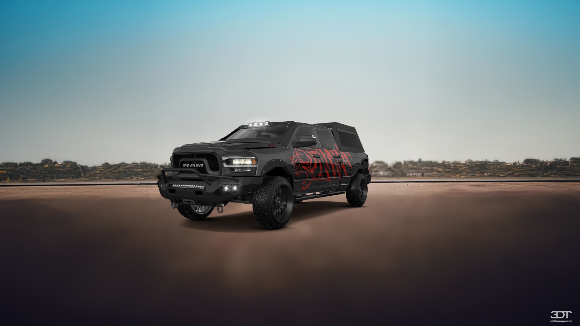 Dodge Ram 2500 4 Door pickup truck 2020 tuning