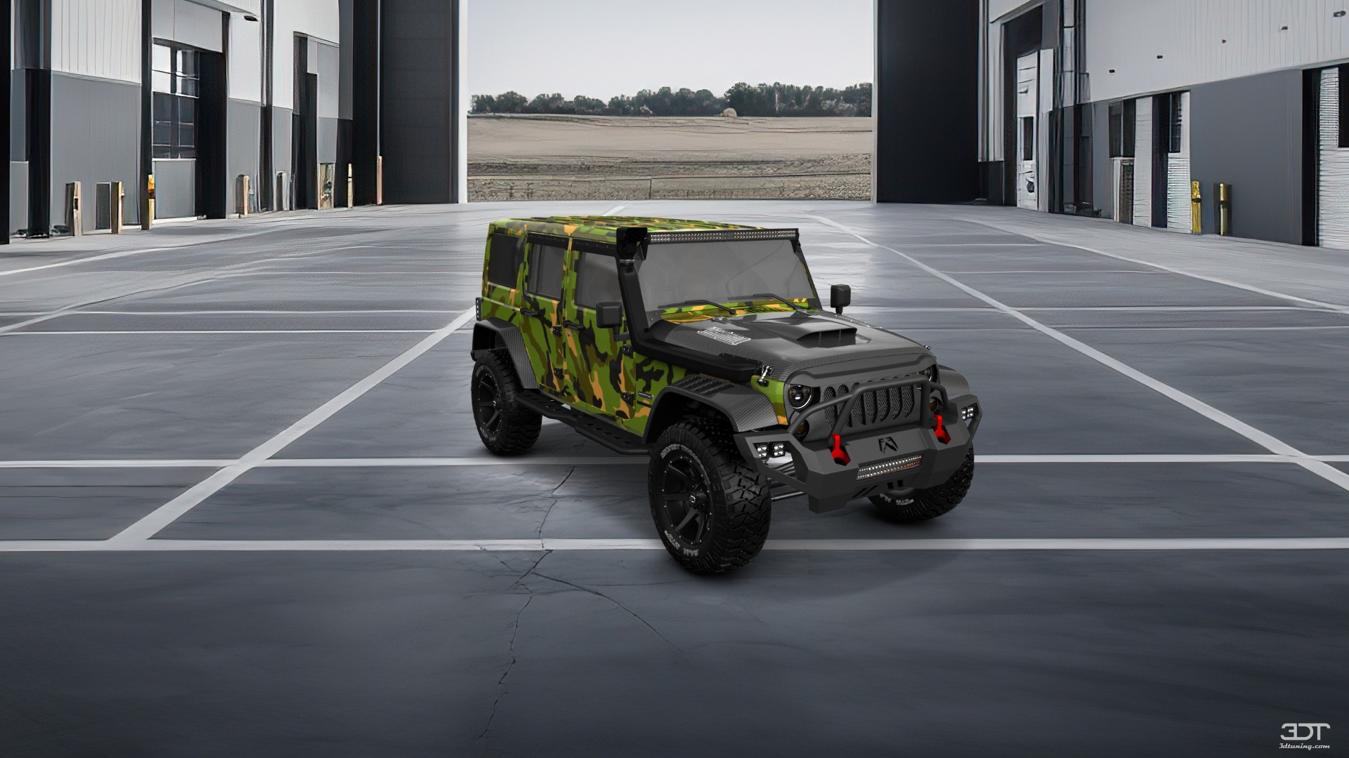 Jeep Wrangler Unlimited JK Rubicon Recon 4 Door SUV 2017 tuning